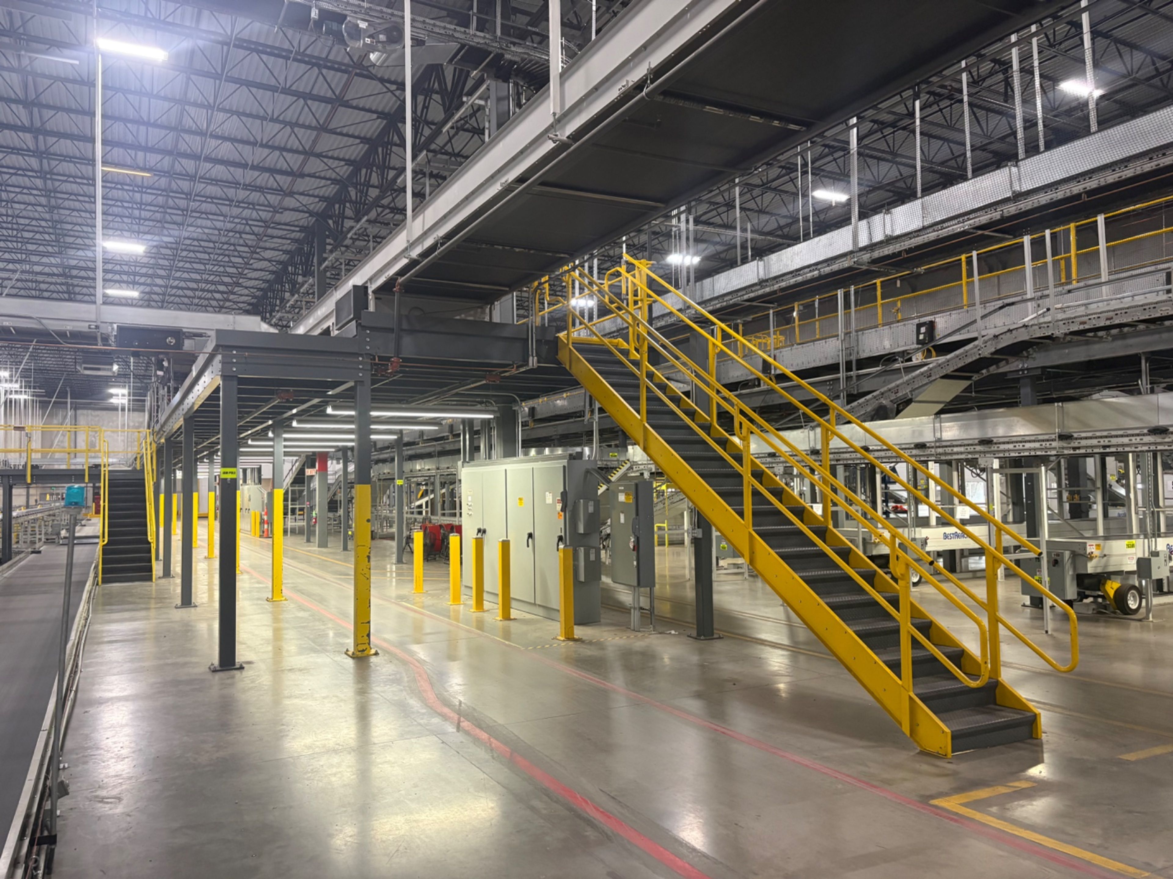 Mezzanine - 242' x 17' - (1) Staircase - 10' 10" / 9' 10" Clear - Document 2