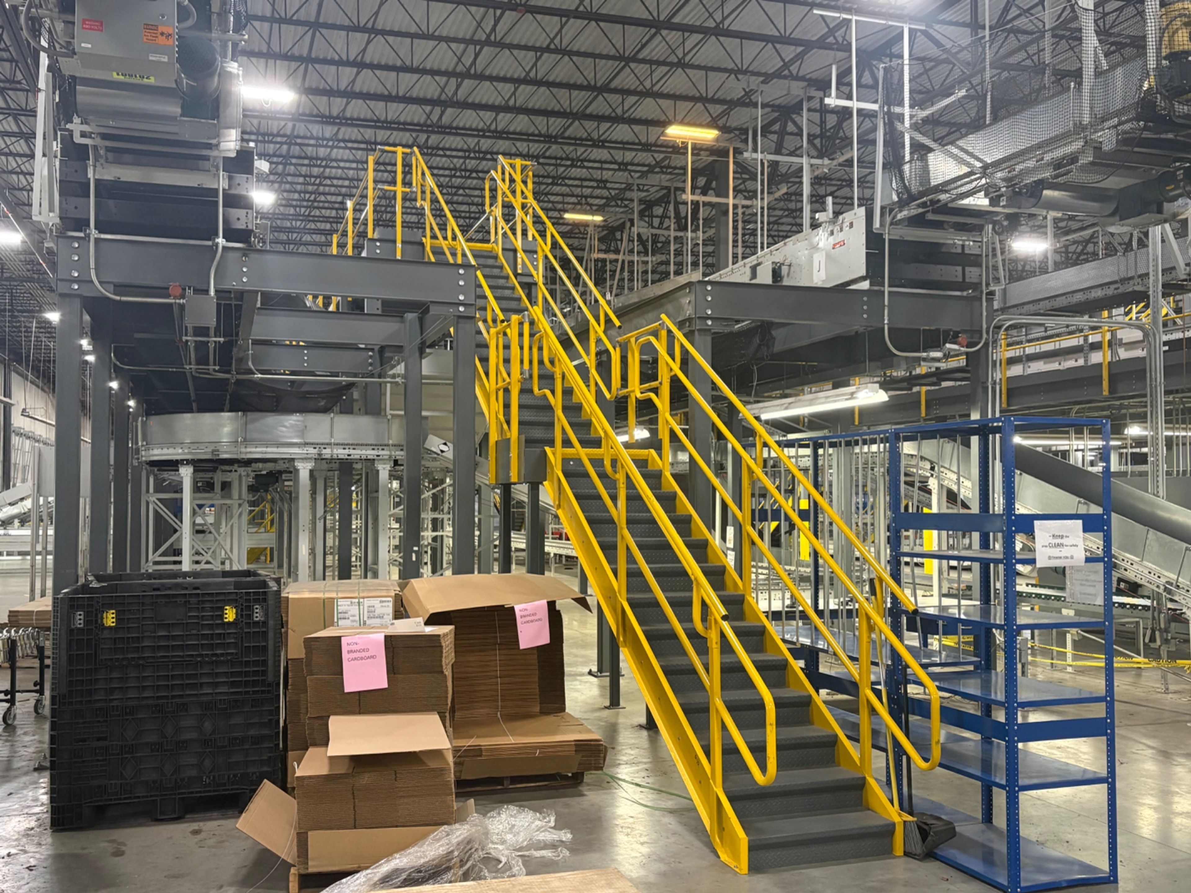 Mezzanine - 276' x 7' 4" - (2) Staircases - 15' 4" Clearance - Document 2