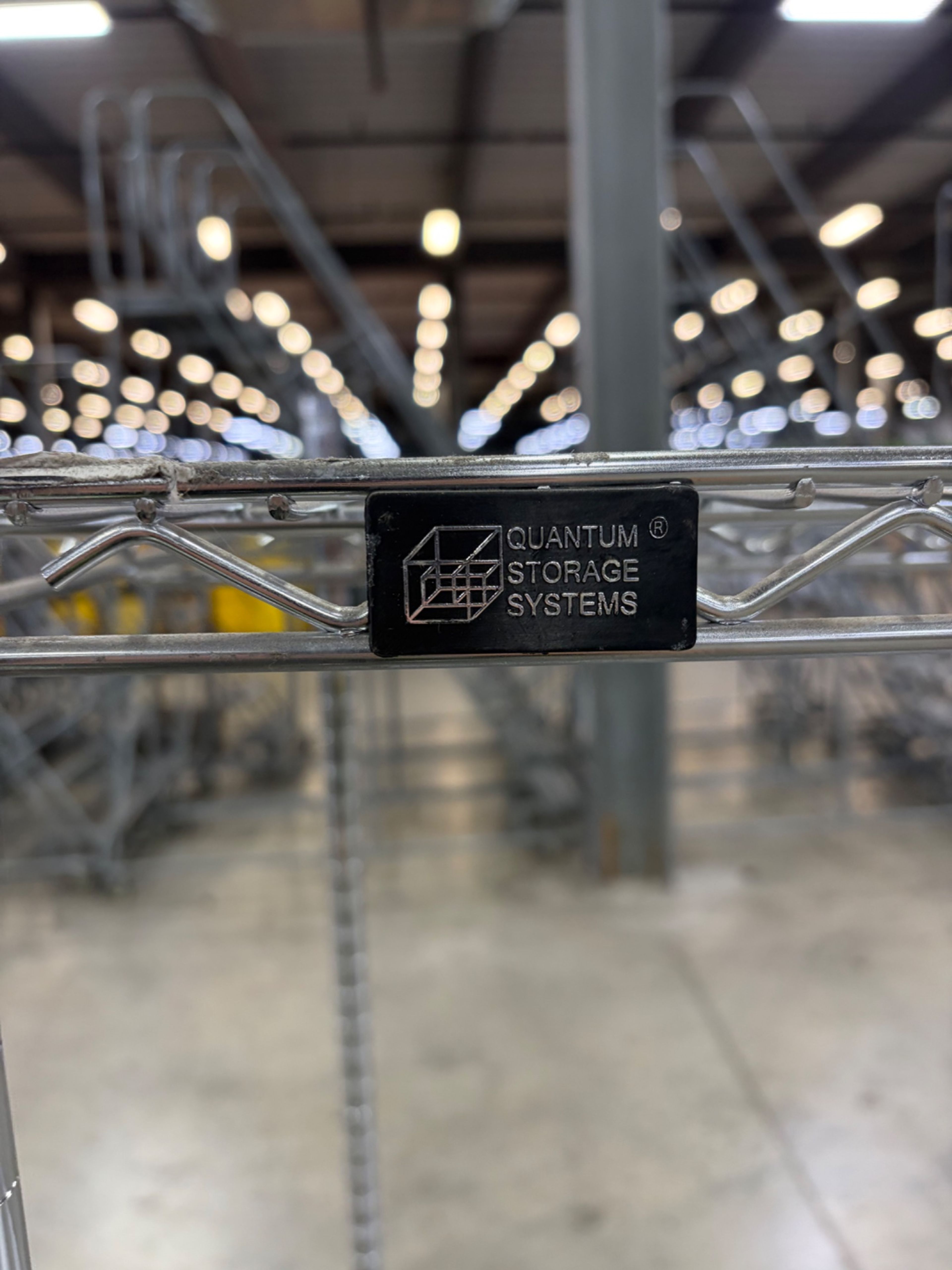 Quantum Storage Systems Rolling Wire Cart - 48" x 24" x 69" - Document 4