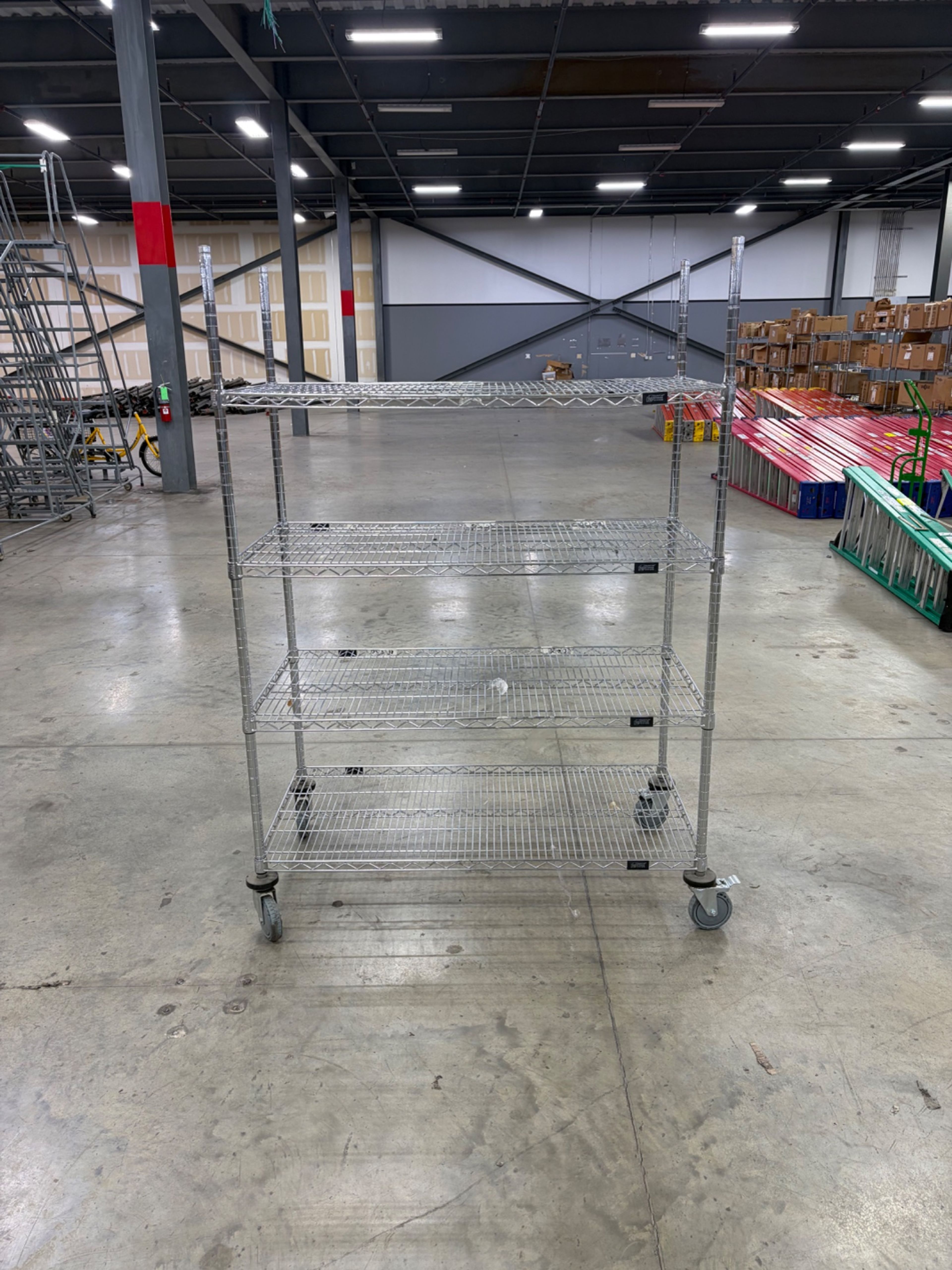 Quantum Storage Systems Rolling Wire Cart - 48" x 24" x 69" - Document 5