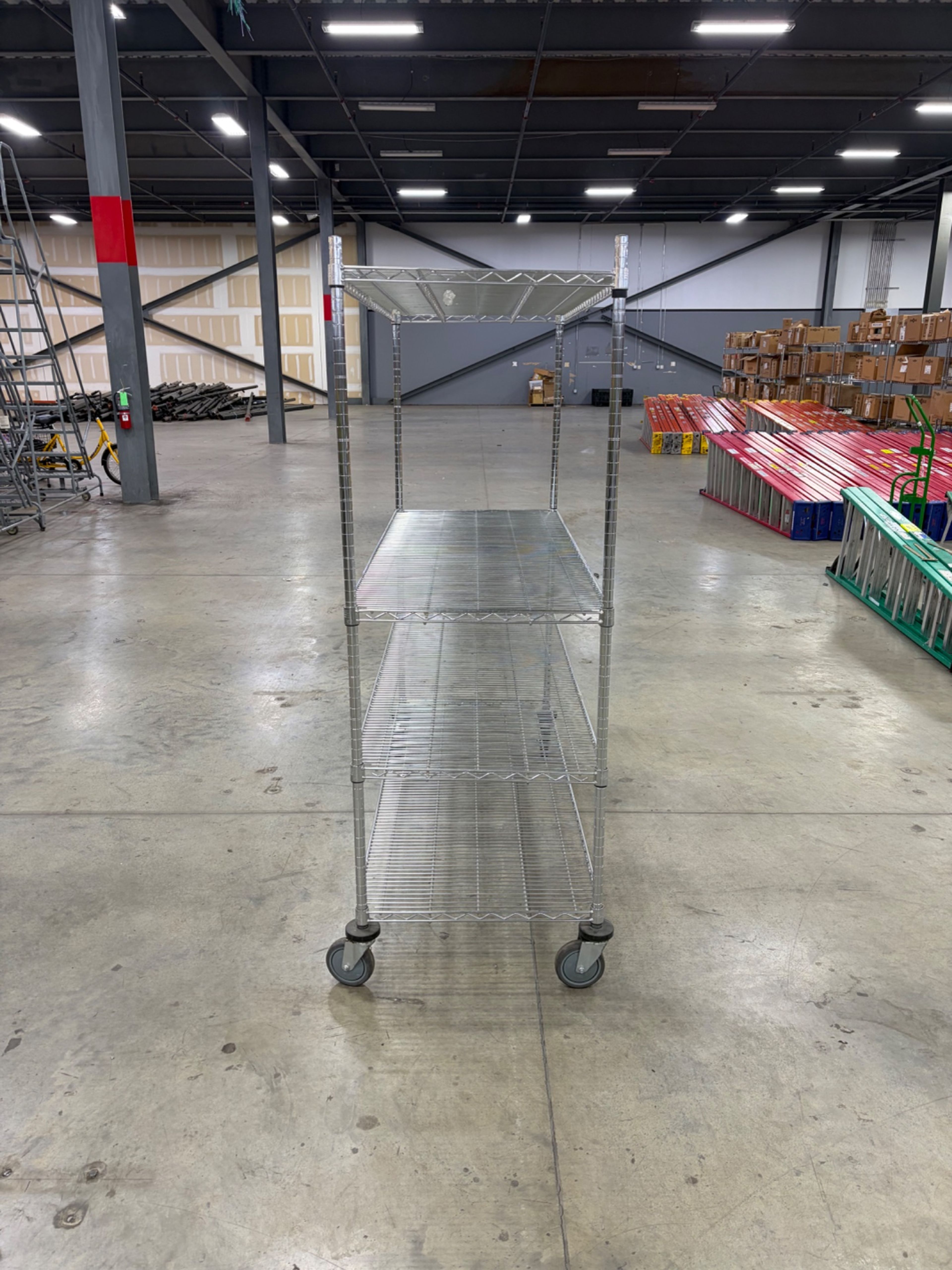 Quantum Storage Systems Rolling Wire Cart - 48" x 24" x 69" - Document 3