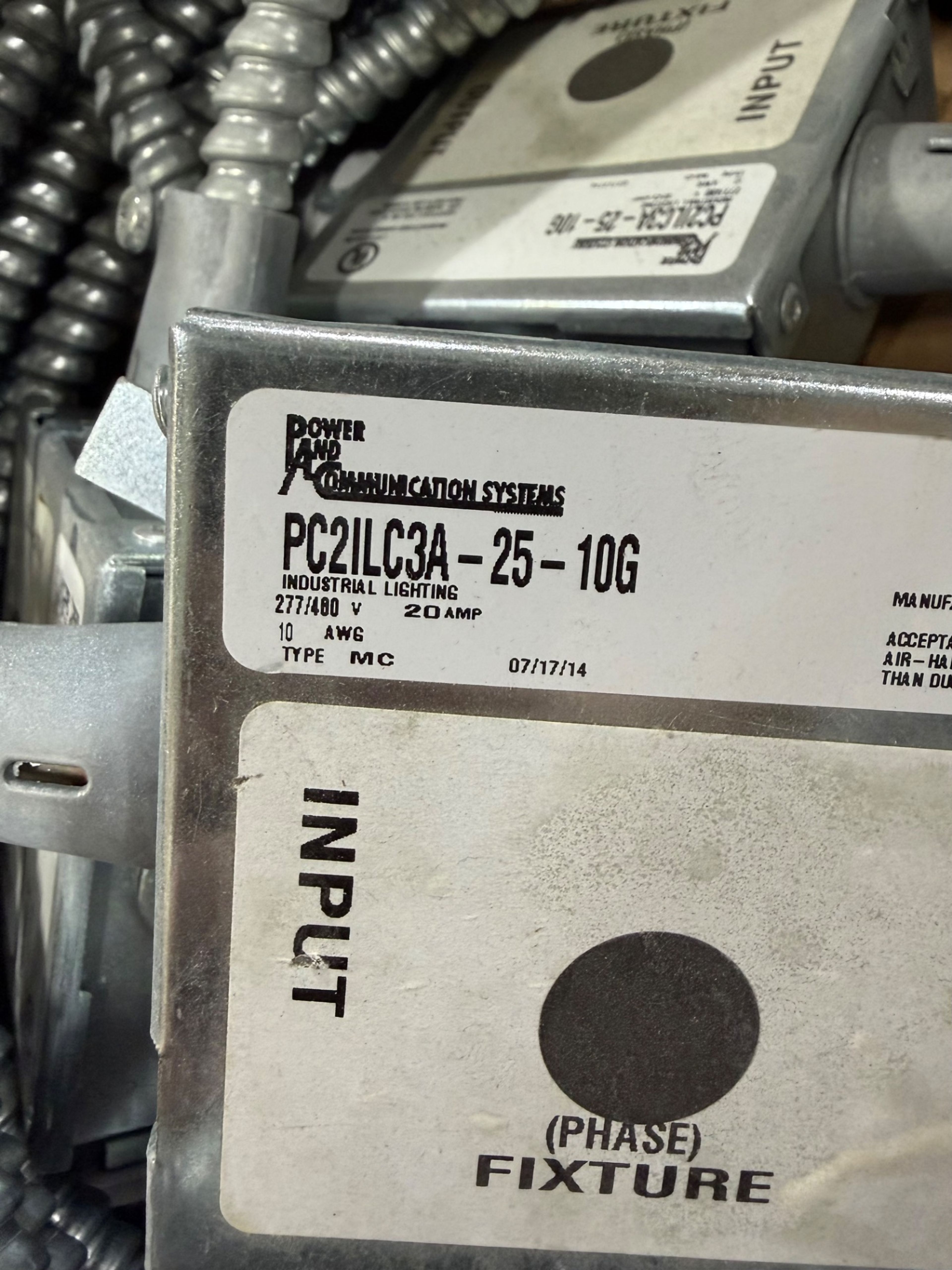 Plug-N-Go PC2ILC3A-25-10G Modular Wiring System Lot - Document 2