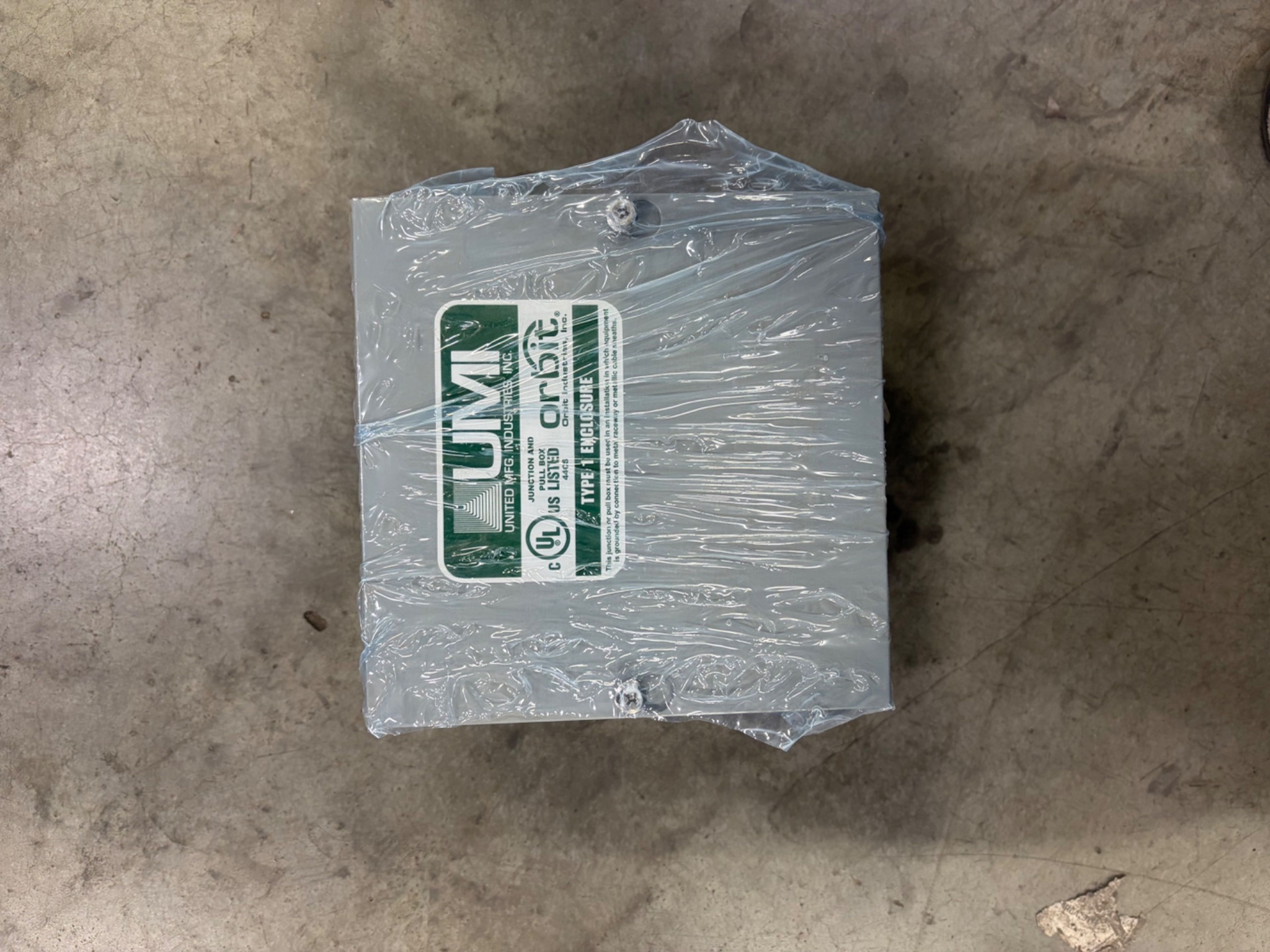 Lot of UMI Type 1 Enclosure Junction Boxes 6" x 4" x 6"