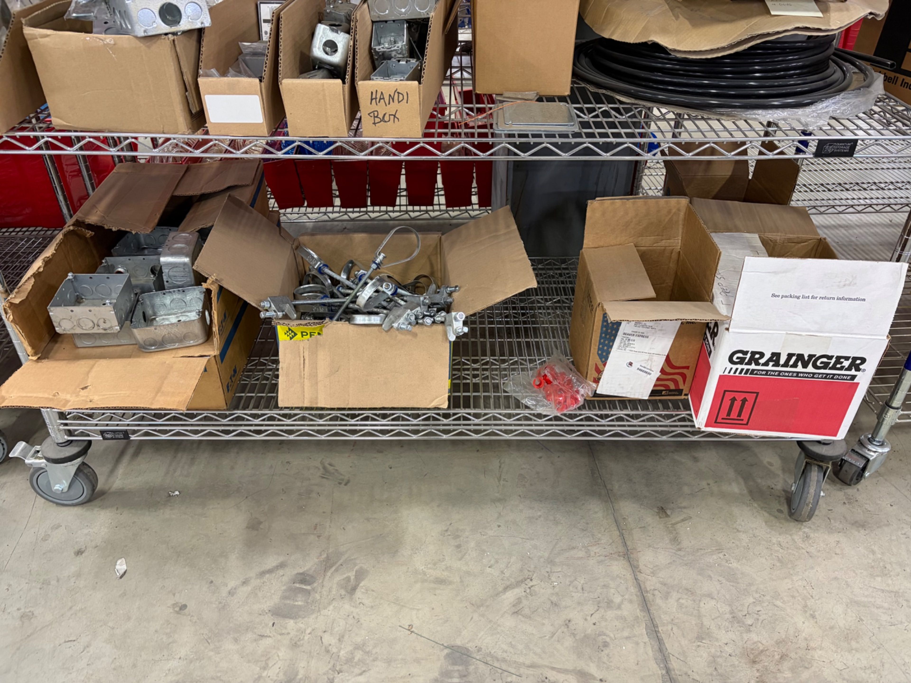 Mixed Electrical Hardware Lot - Conduit, Boxes, Fittings & Wire - Document 5