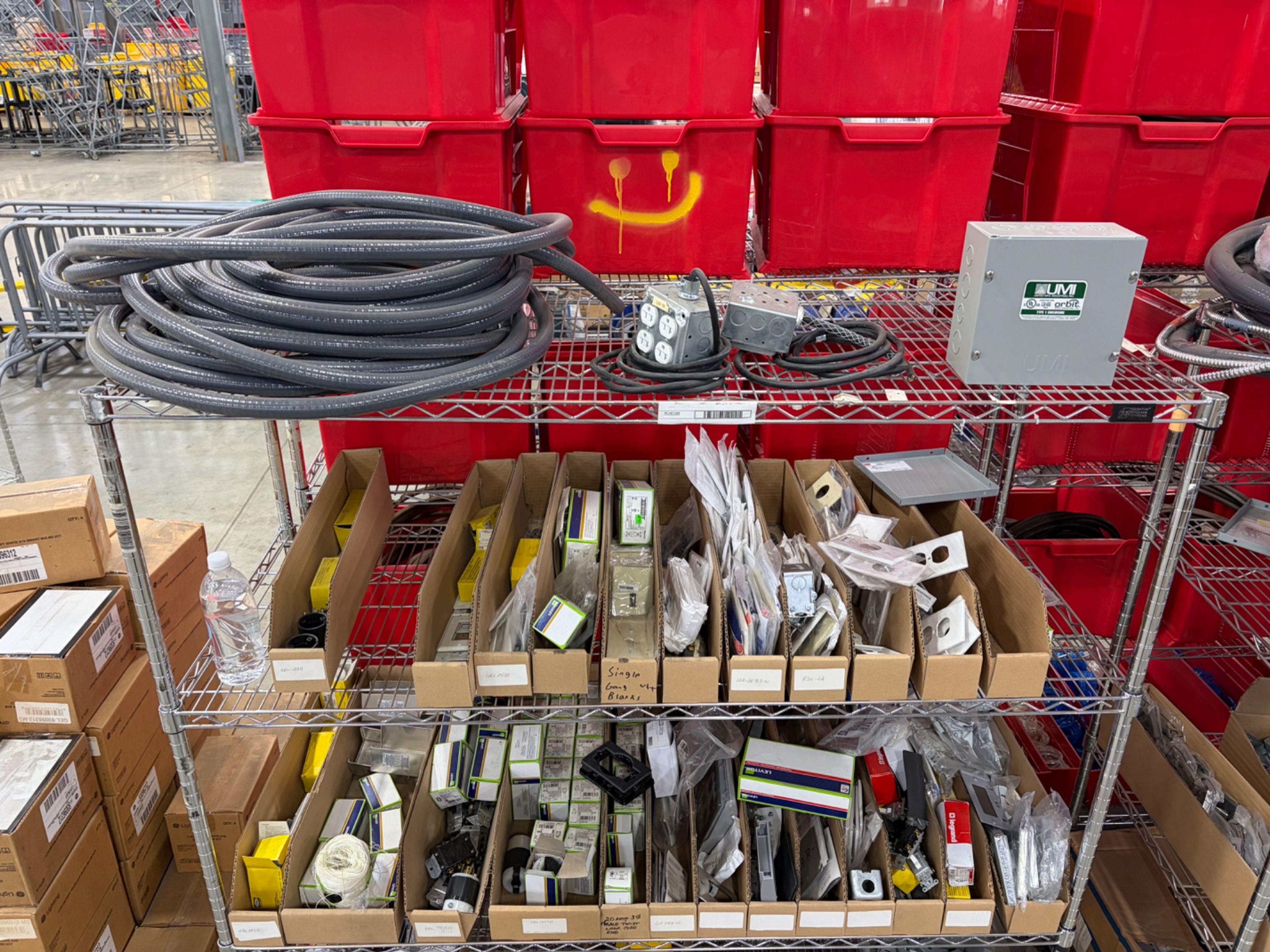 Mixed Electrical Hardware Lot - Wiring Devices, Boxes & Conduit - Document 2