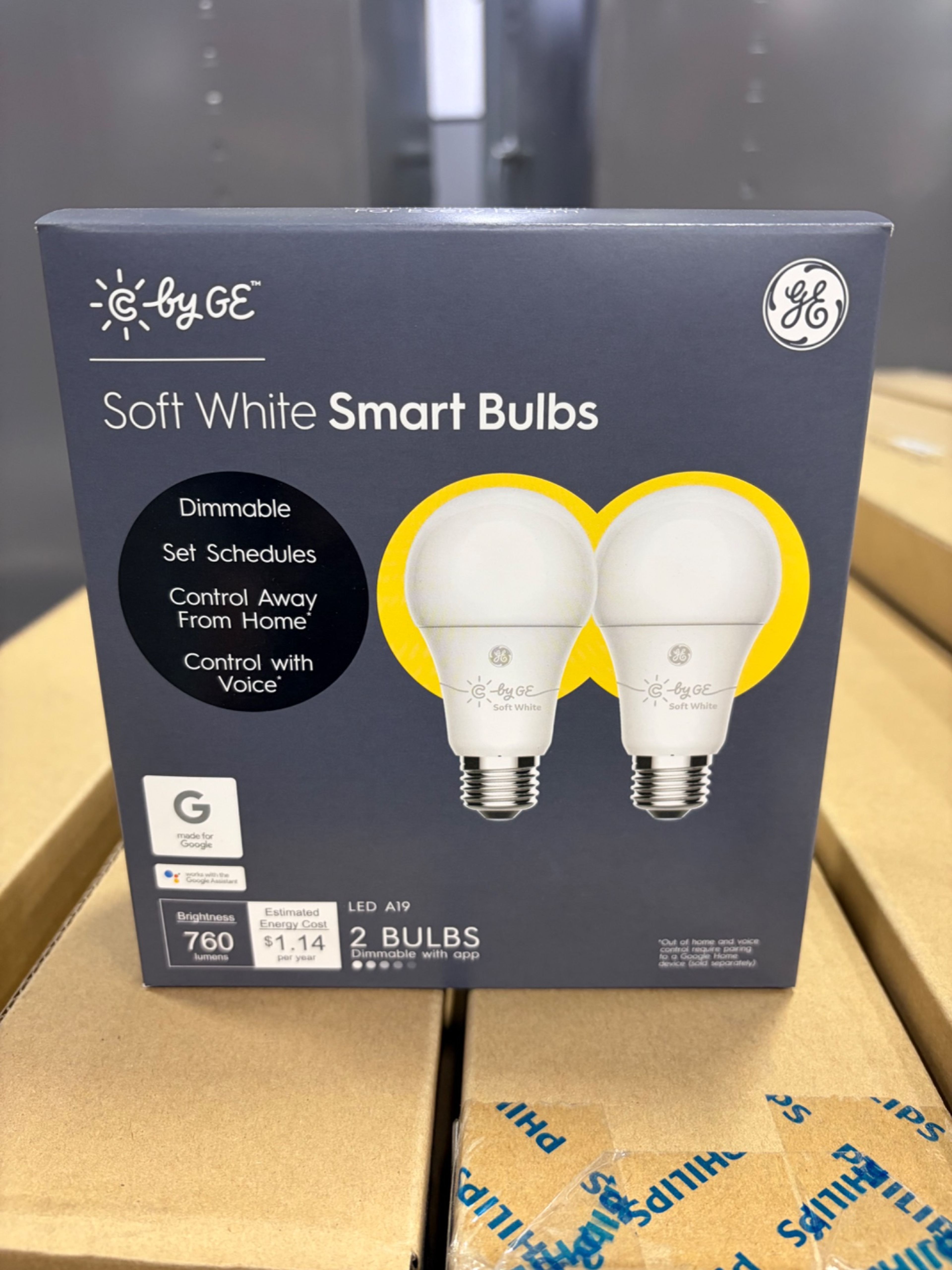 GE C by GE Soft White Smart LED A19 Bulbs - 2 Pack - Document 2