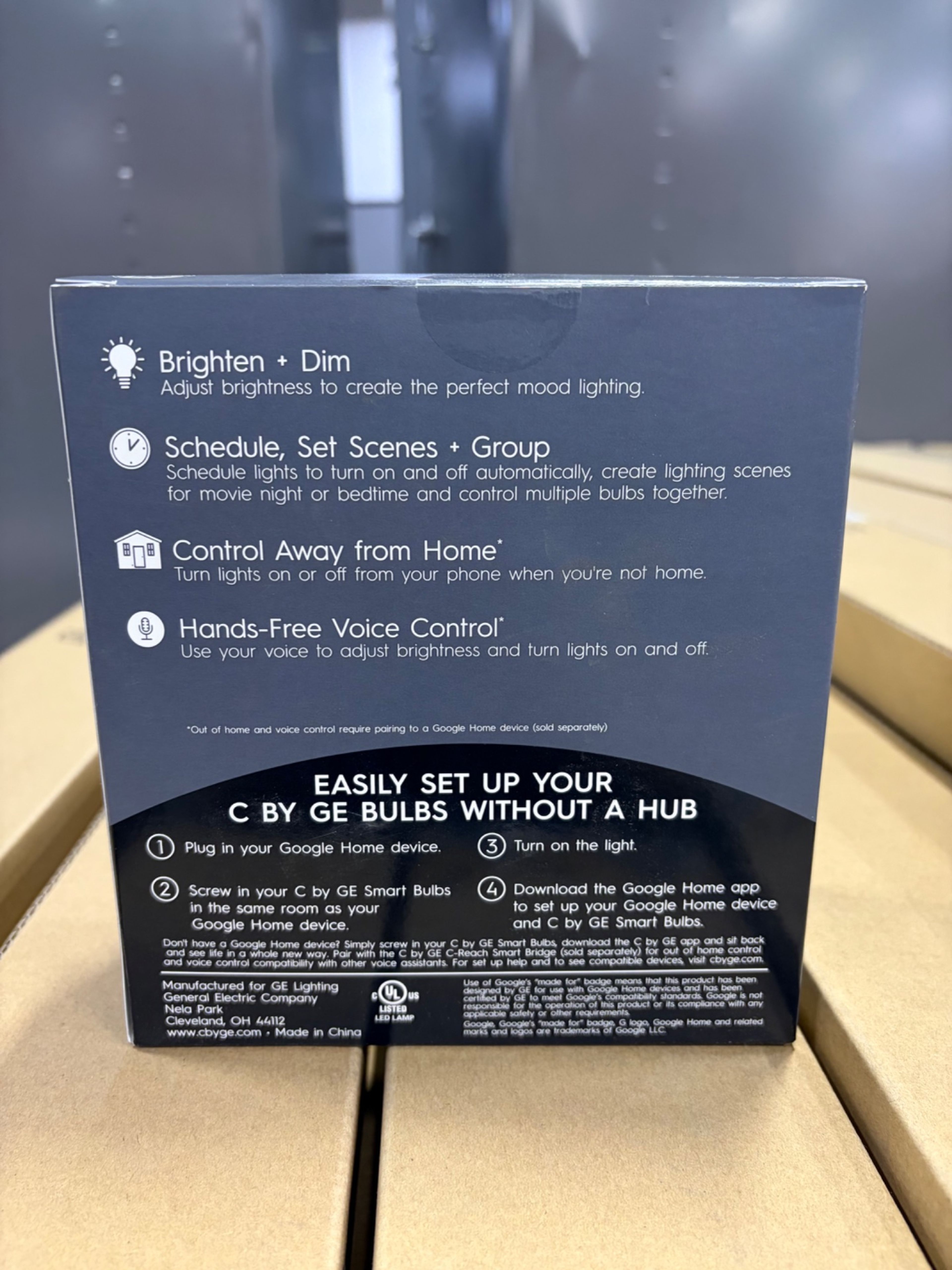 GE C by GE Soft White Smart LED A19 Bulbs - 2 Pack - Document 4
