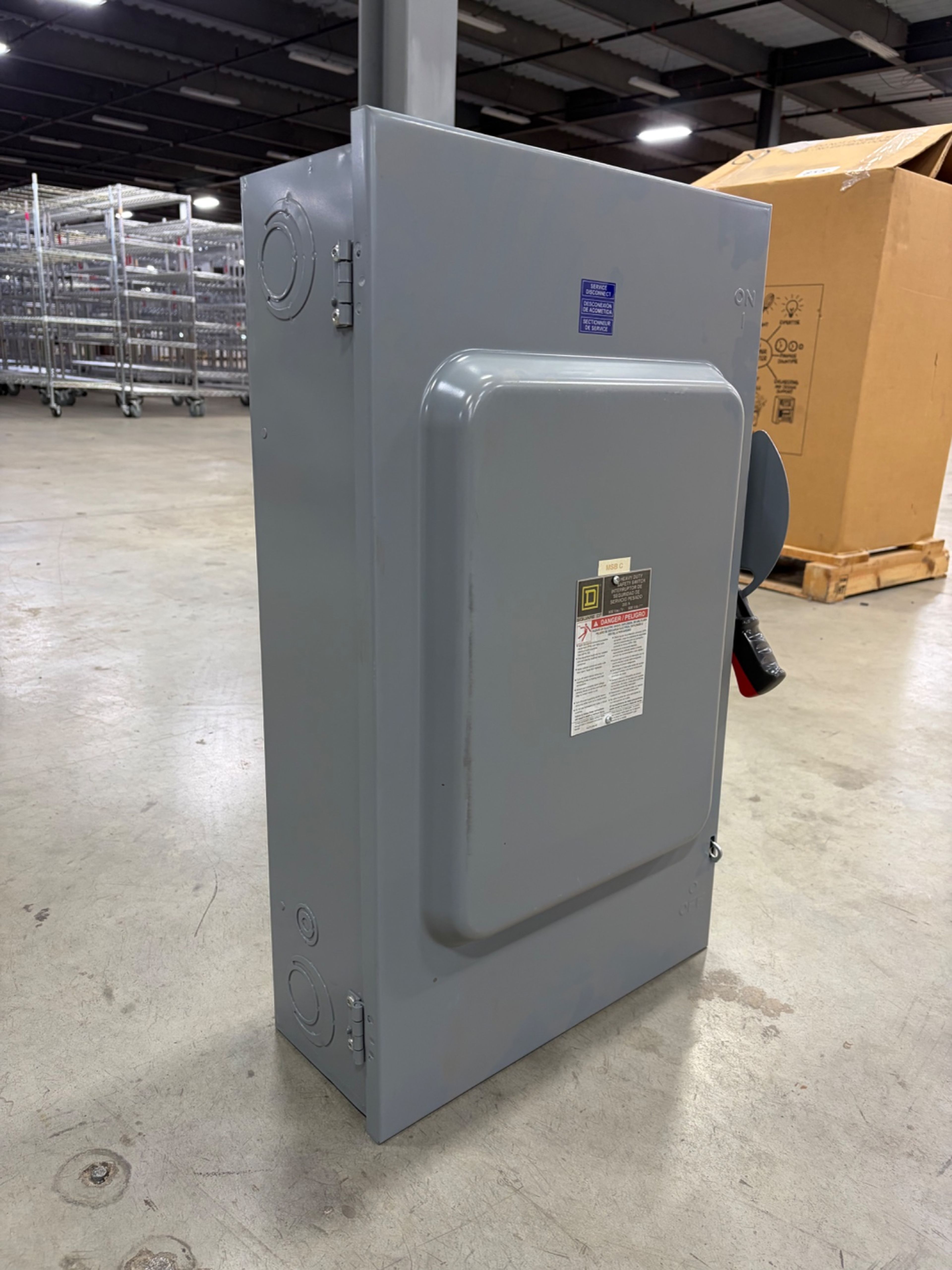 Square D HU364 200A Heavy-Duty Safety Switch - Document 3