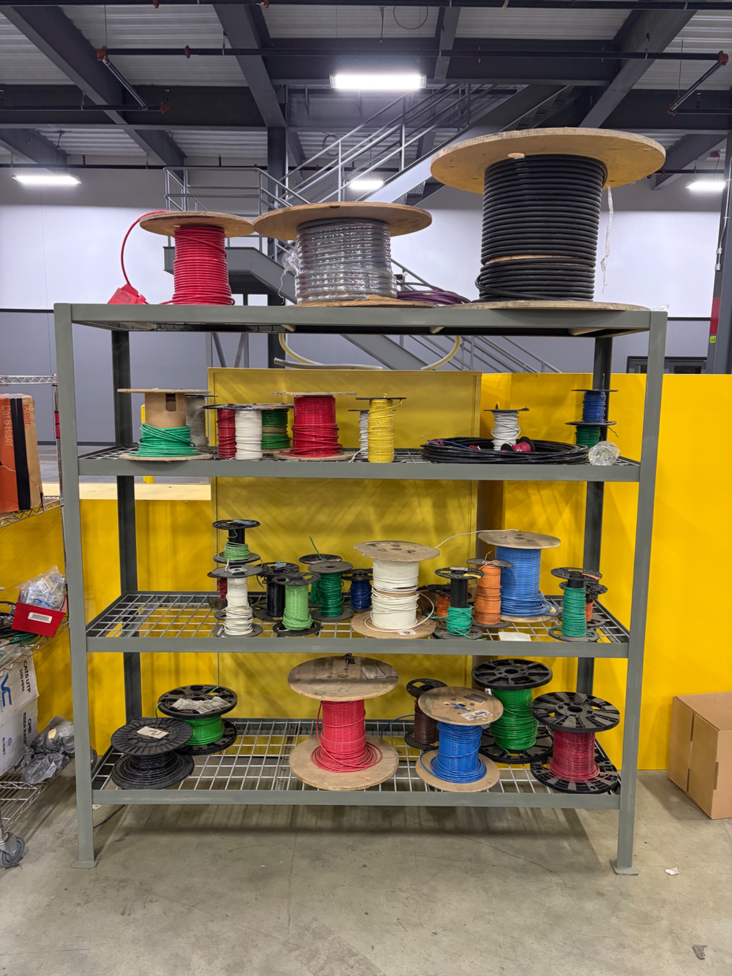 Mixed Lot of Electrical Wire & Cable Spools