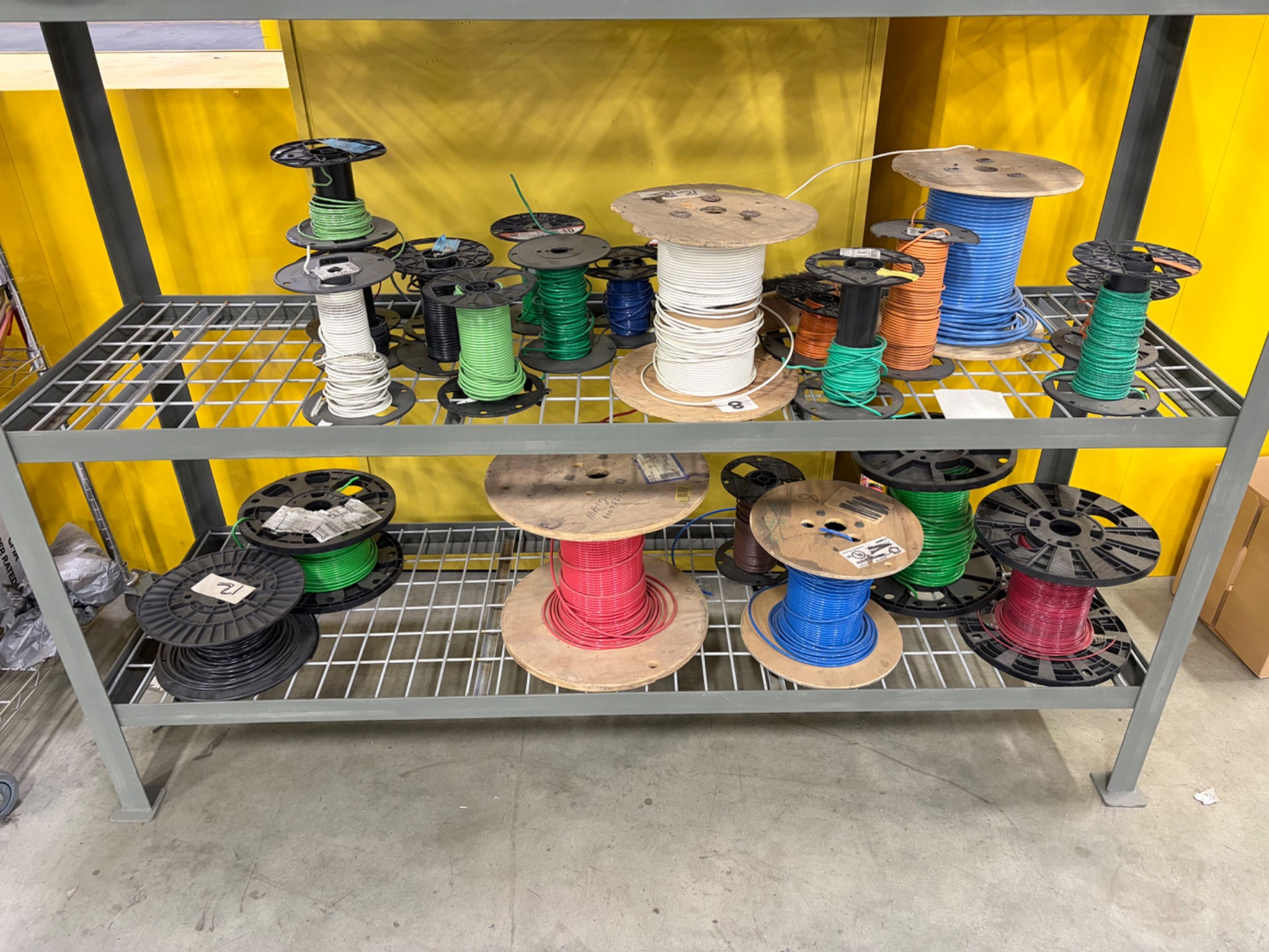 Mixed Lot of Electrical Wire & Cable Spools - Document 3