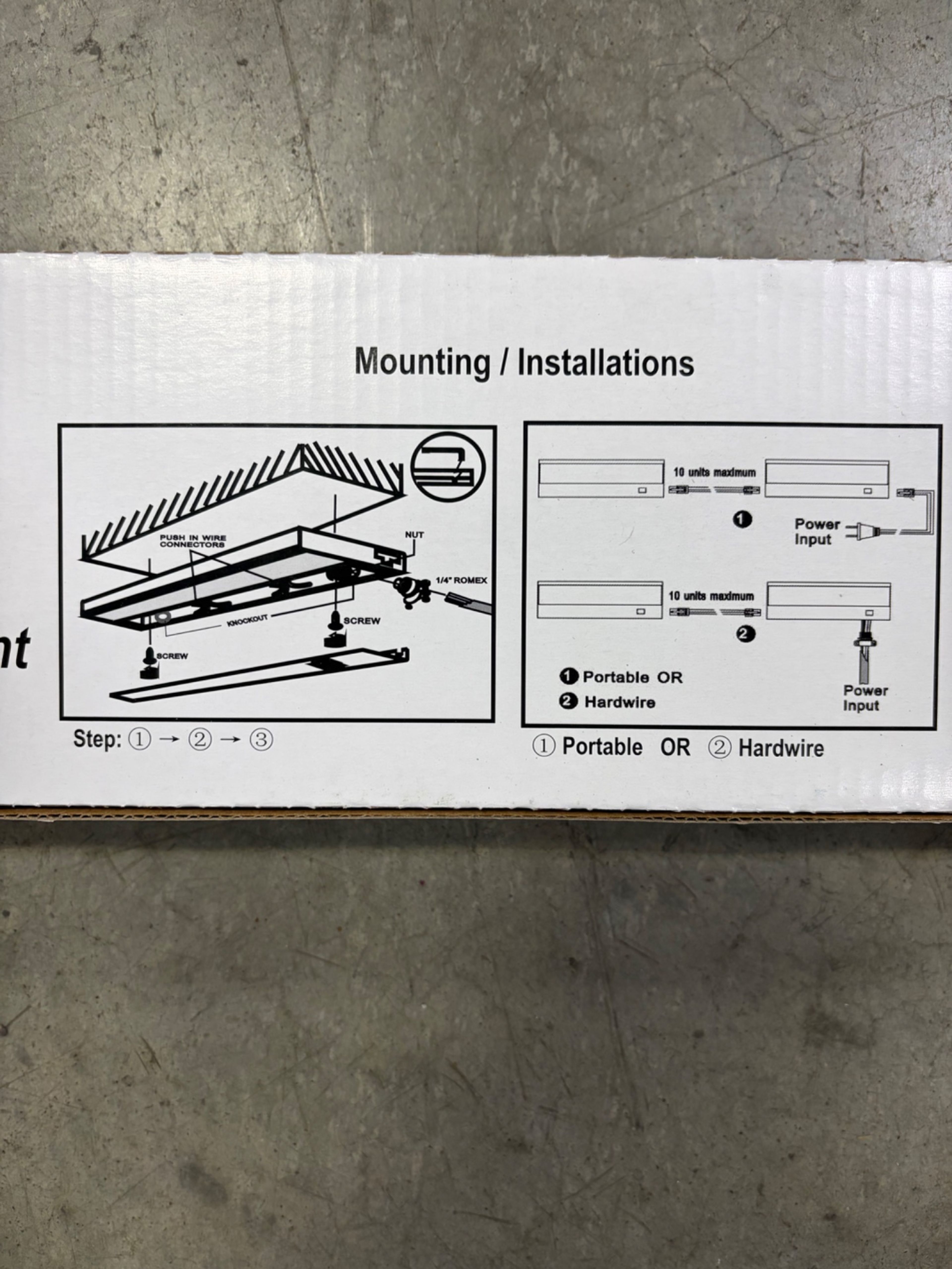 AMAX LEDUC12 12" LED Under-Cabinet Lights - Approx. 150 Units - Document 3