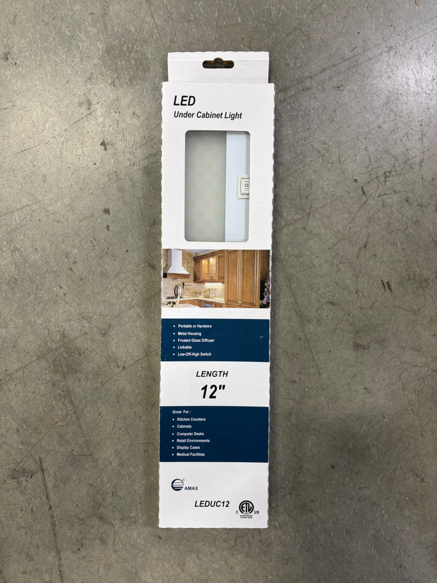 AMAX LEDUC12 12" LED Under-Cabinet Lights - Approx. 150 Units