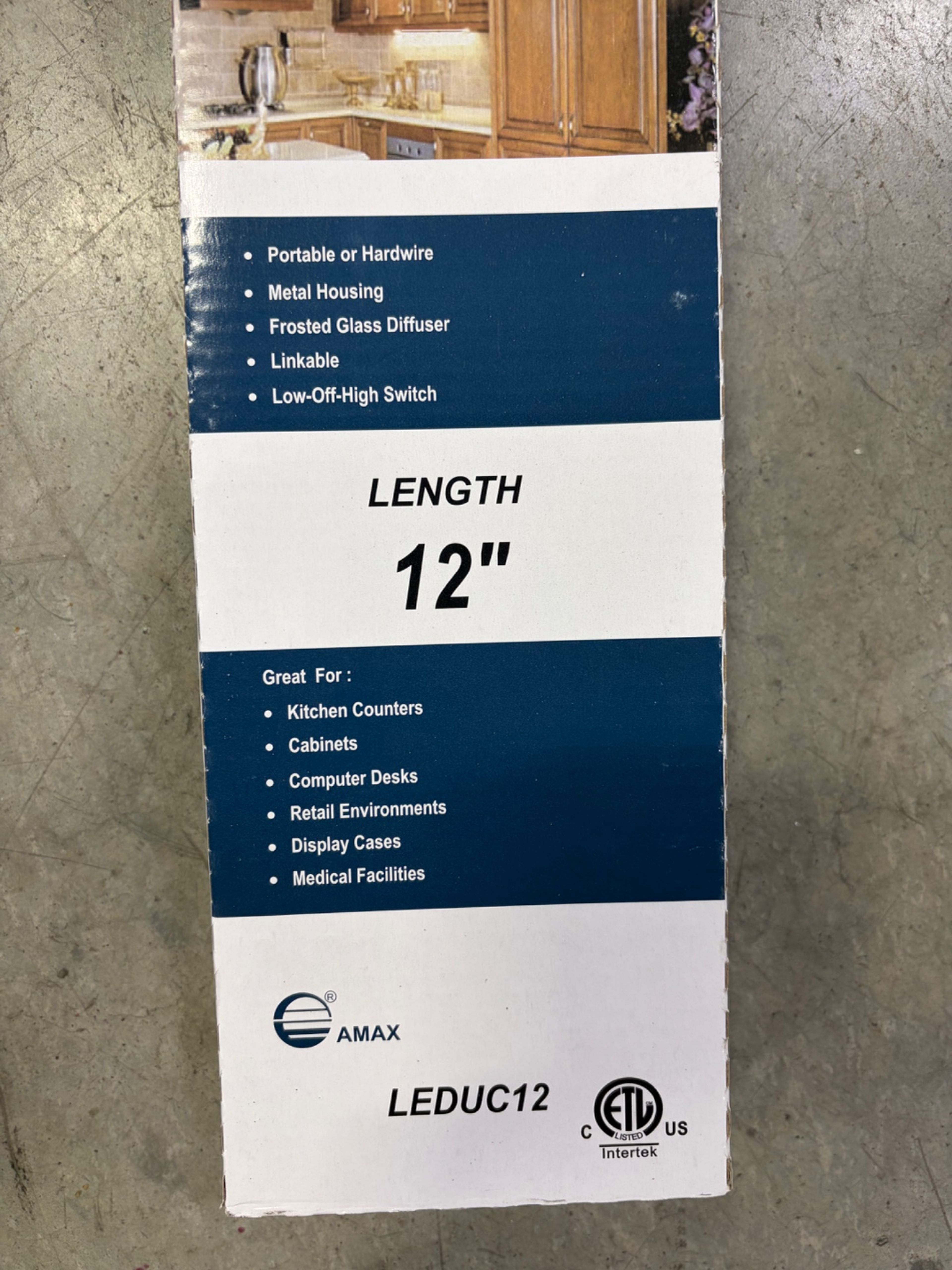 AMAX LEDUC12 12" LED Under-Cabinet Lights - Approx. 150 Units - Document 5