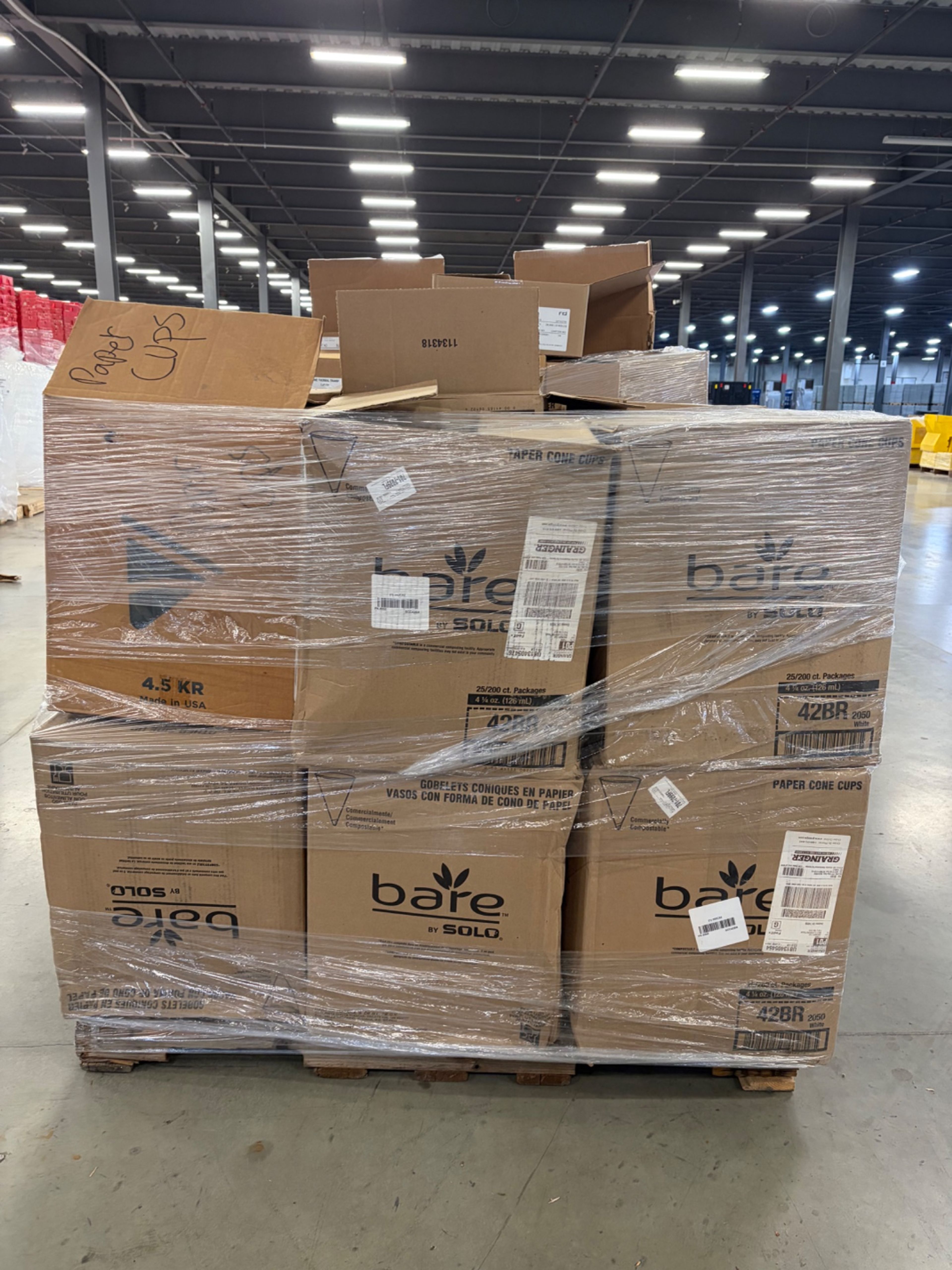 Solo 42BR Paper Cone Cups - 4.5 oz - 17 Cases - Document 2