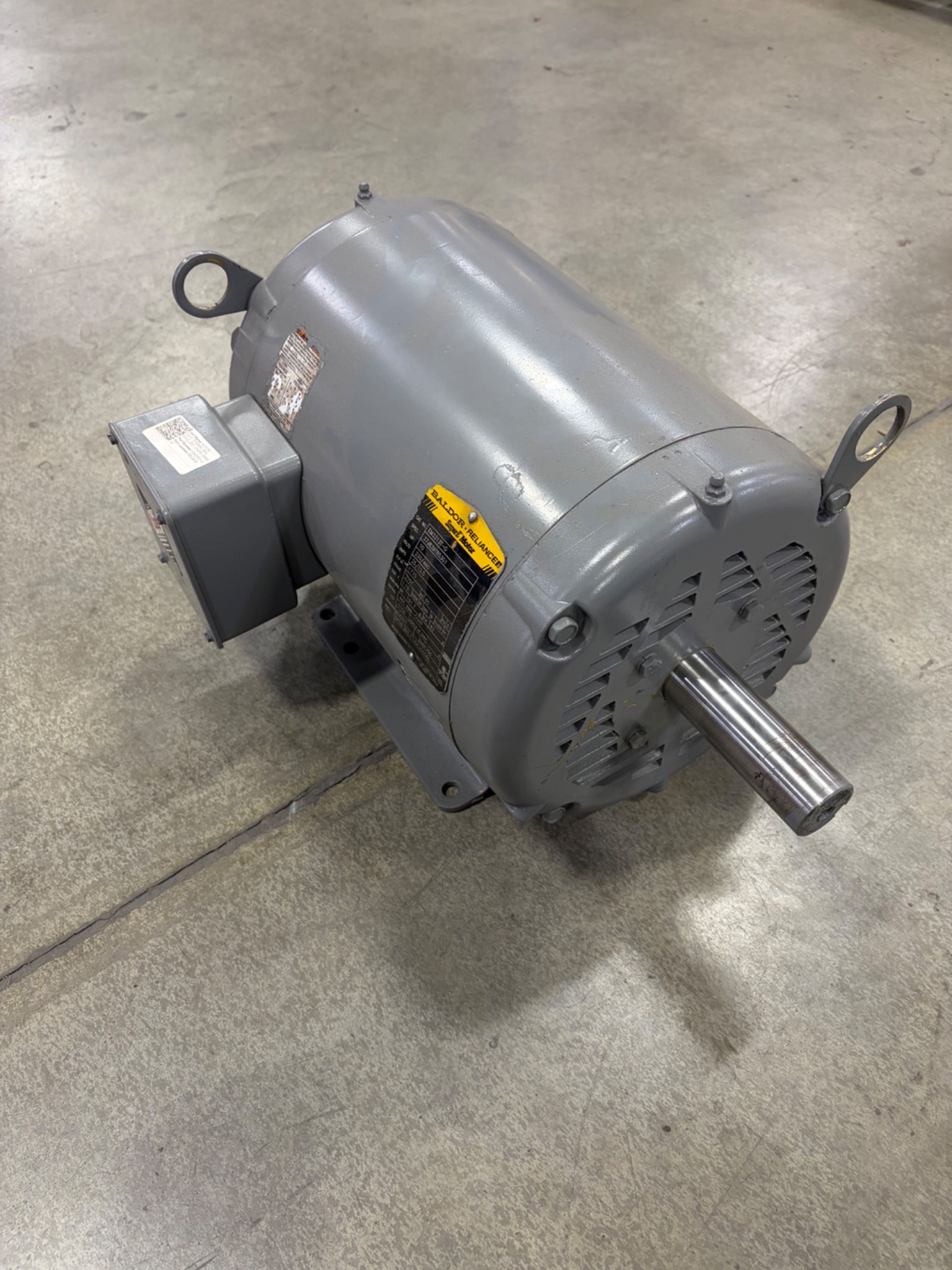 Baldor Reliance EM3313T-G 10 HP Super-E Motor - Document 1