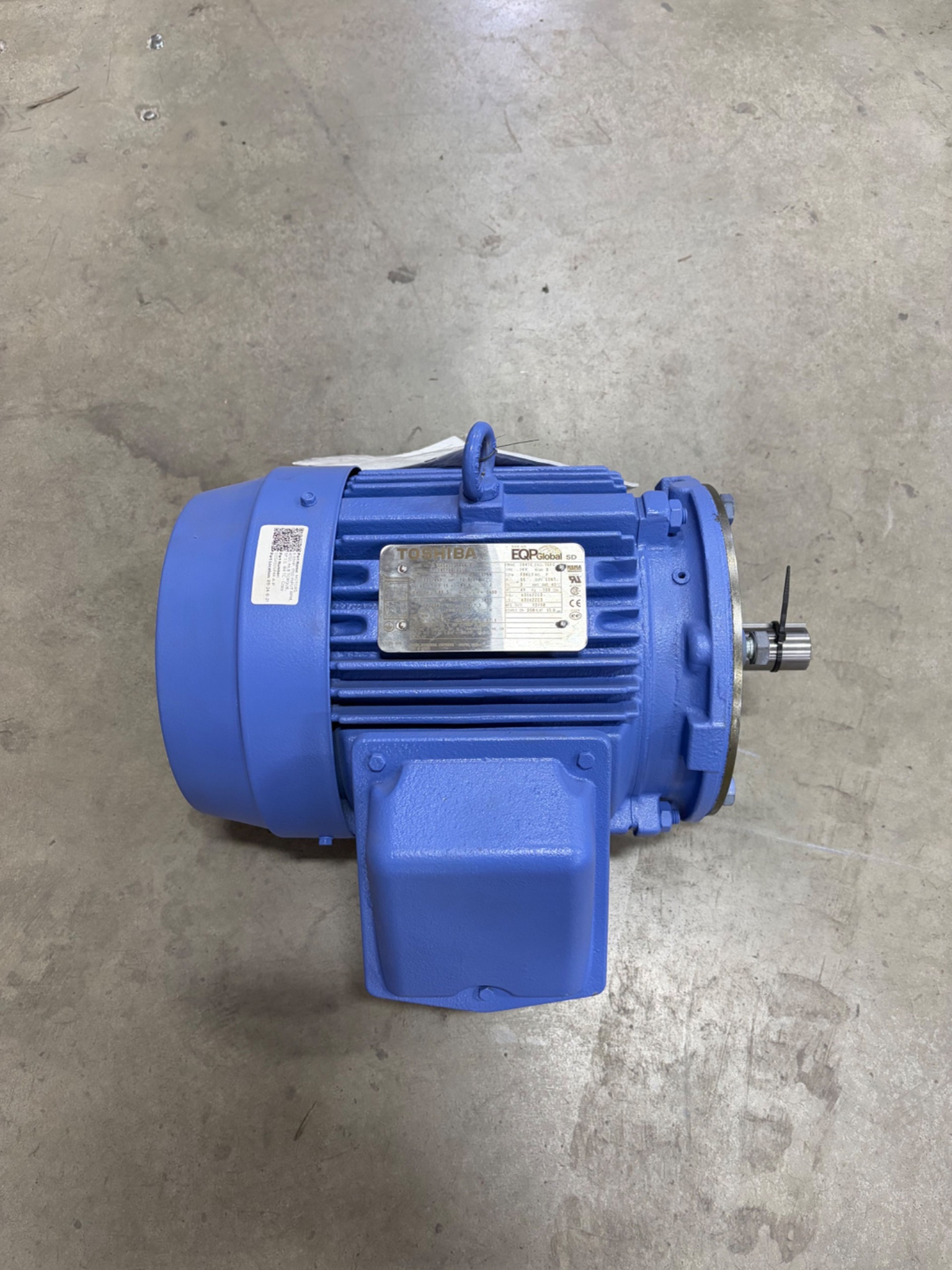 Toshiba 0054SDSR44A-P 5 HP Severe-Duty Motor - Document 1