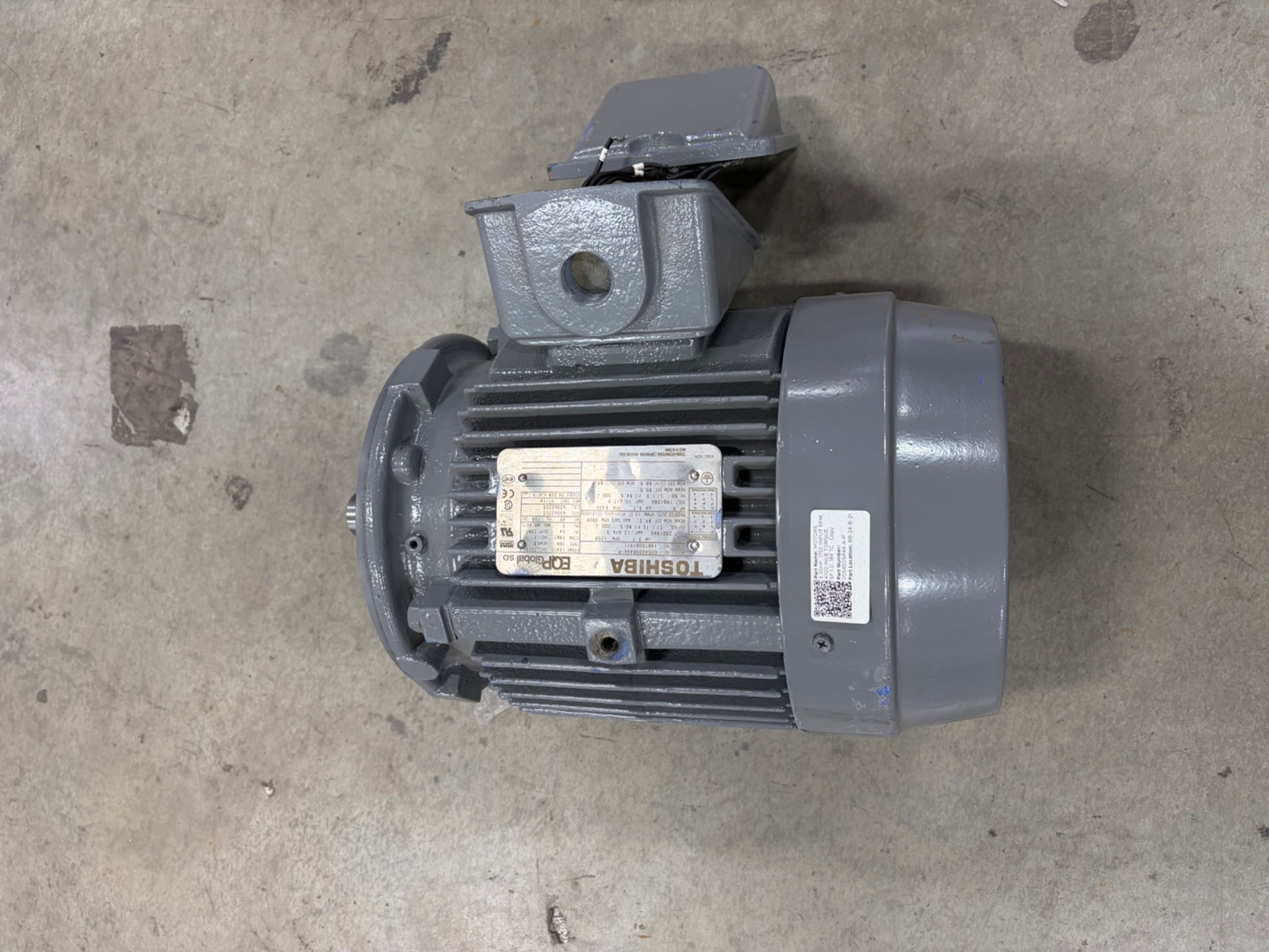 2014 Toshiba 0054SDSR44A-P 5 HP Severe-Duty Motor - Document 4