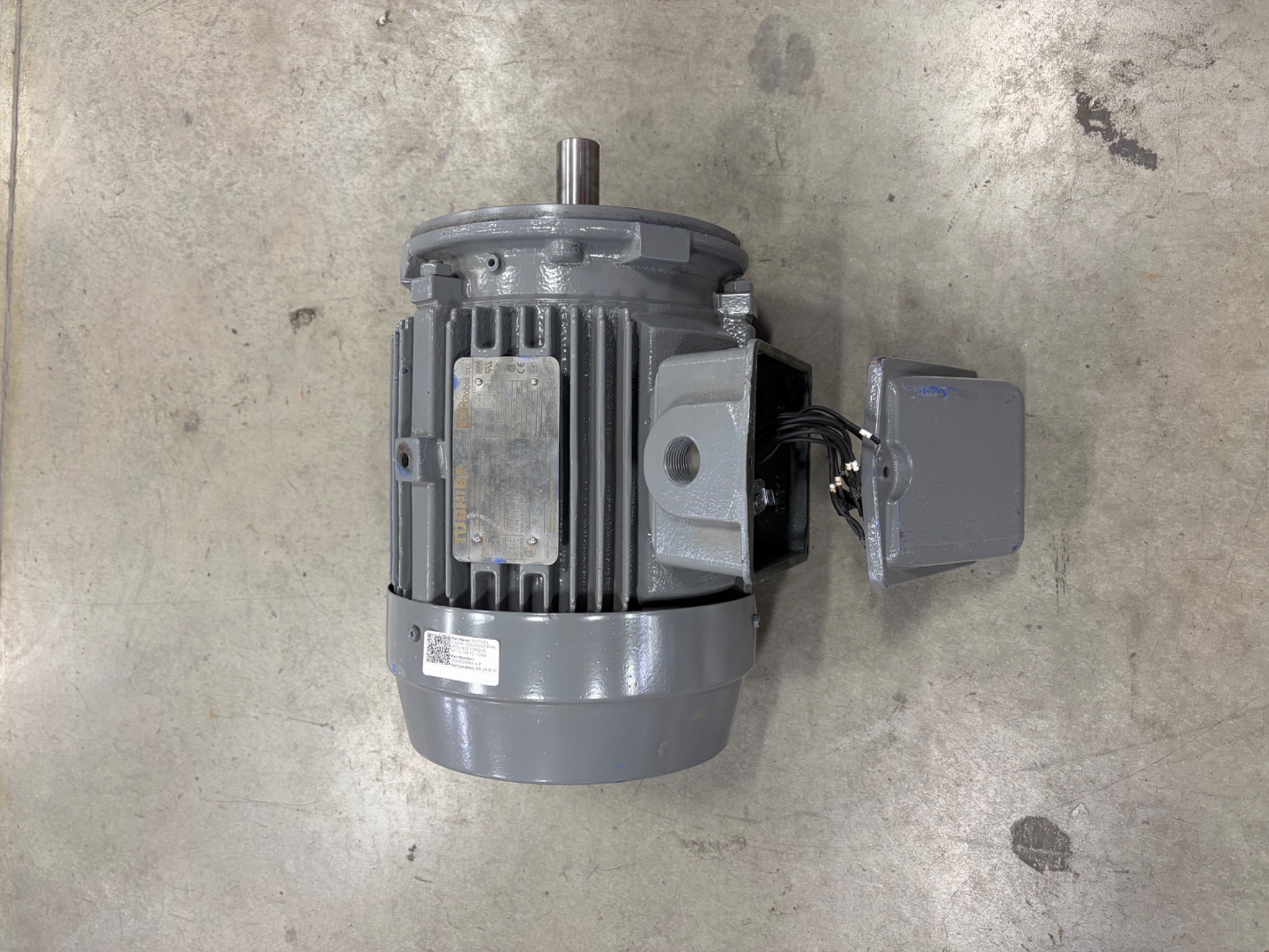 2014 Toshiba 0054SDSR44A-P 5 HP Severe-Duty Motor
