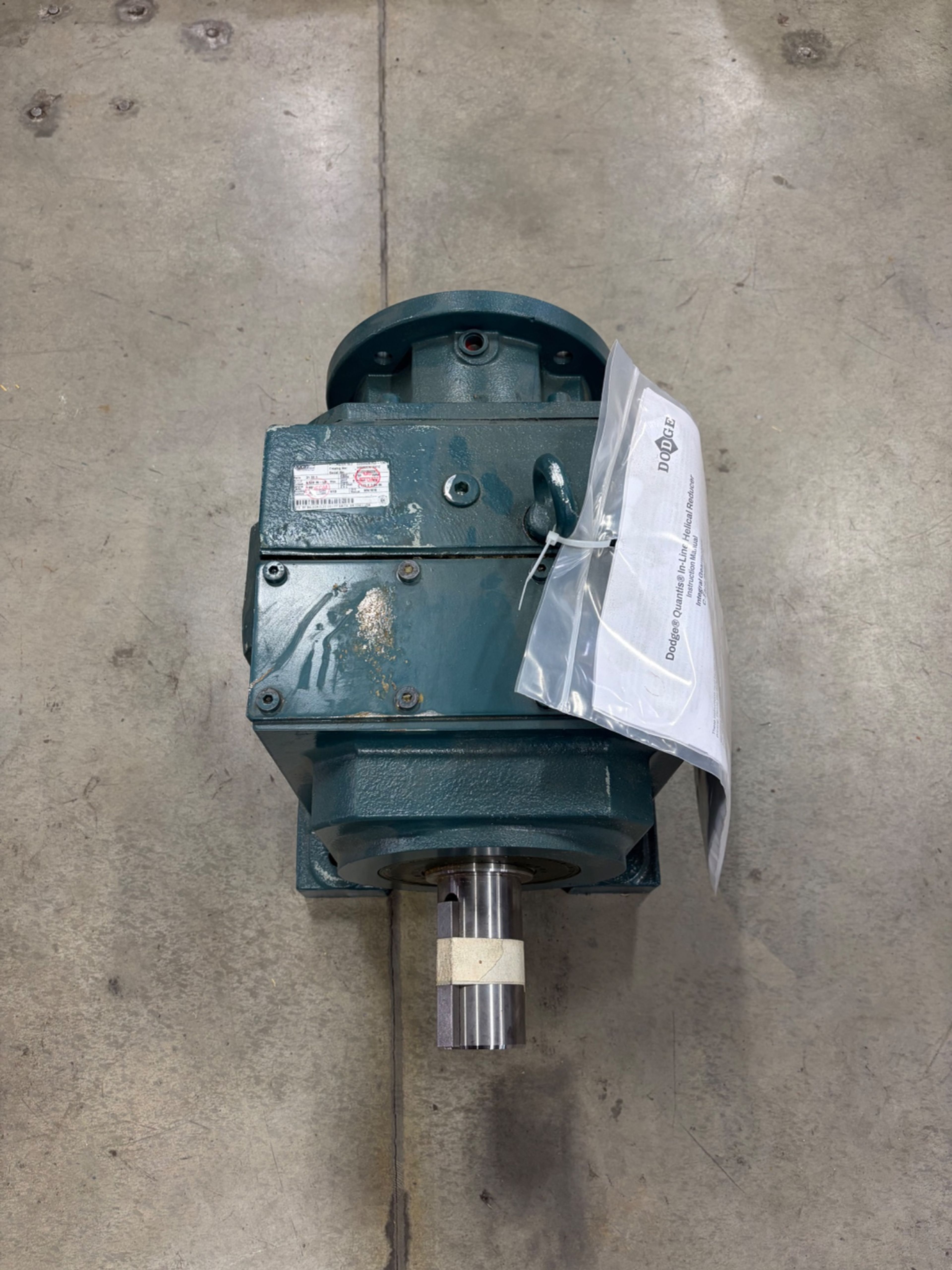 Dodge Quantis HB882CN180TC 31.32:1 Gear Reducer - Document 2