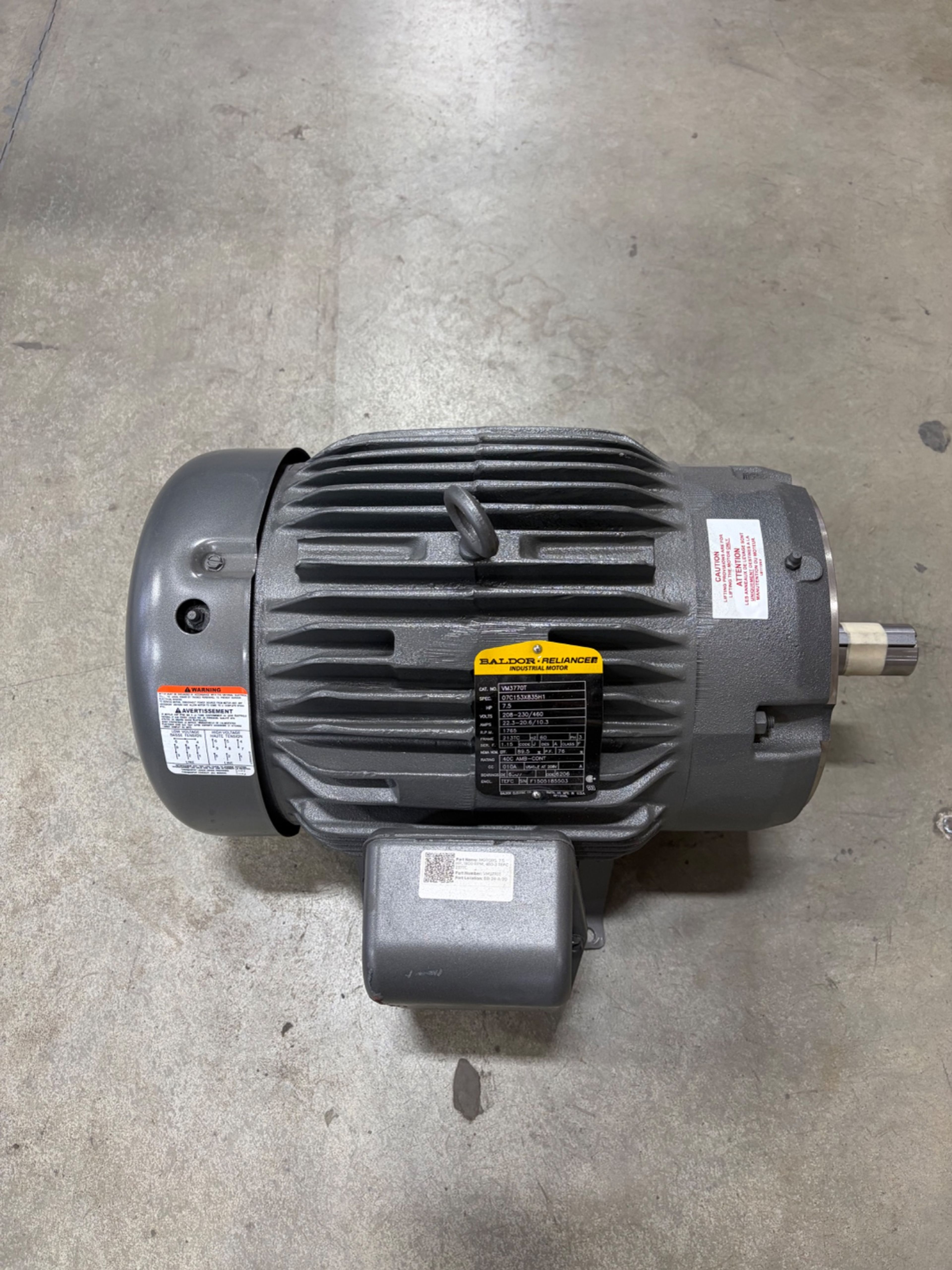 Baldor Reliance Industrial Motor