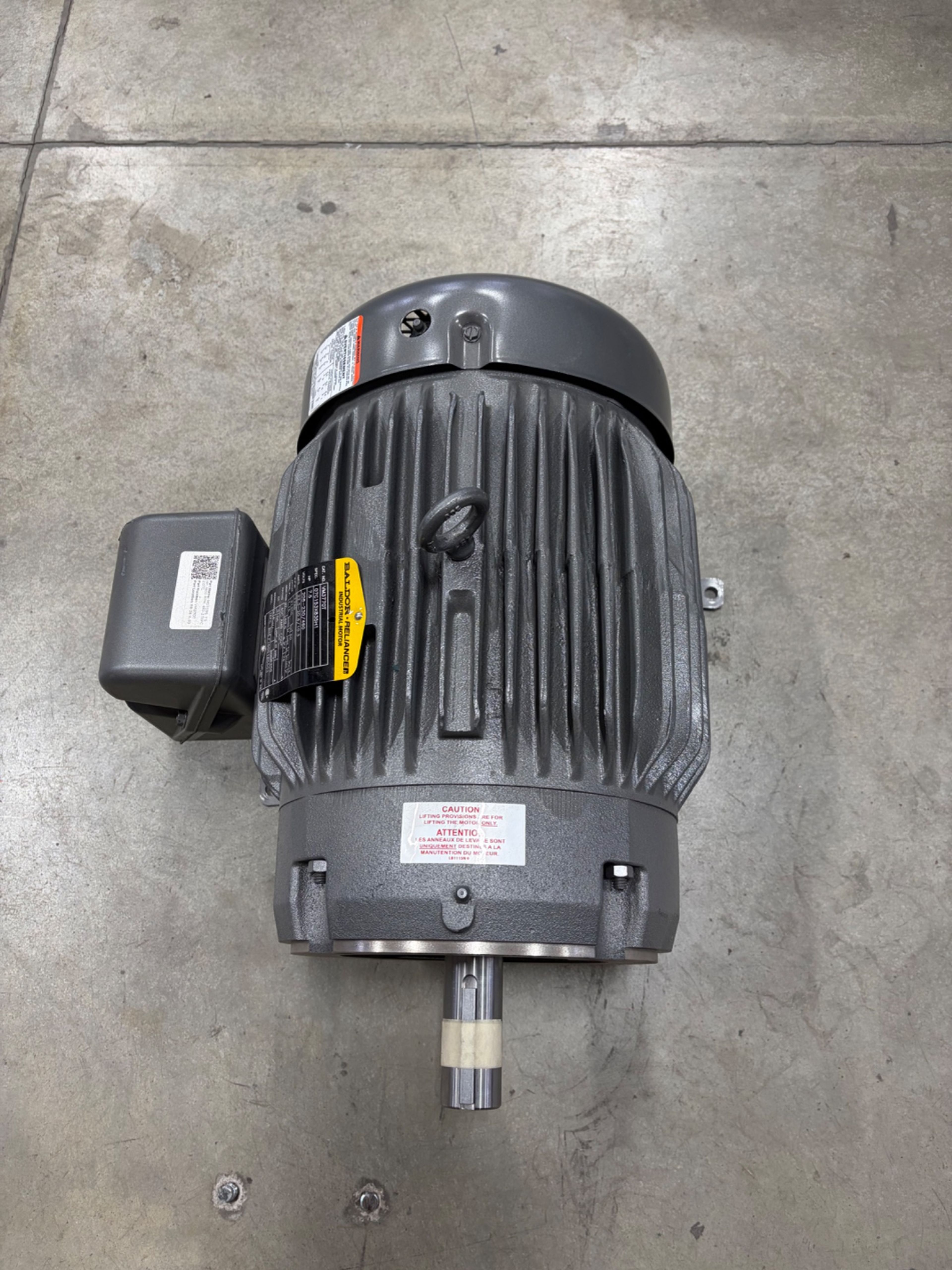 Baldor Reliance VM3770T 7.5 HP Industrial Motor - Document 3