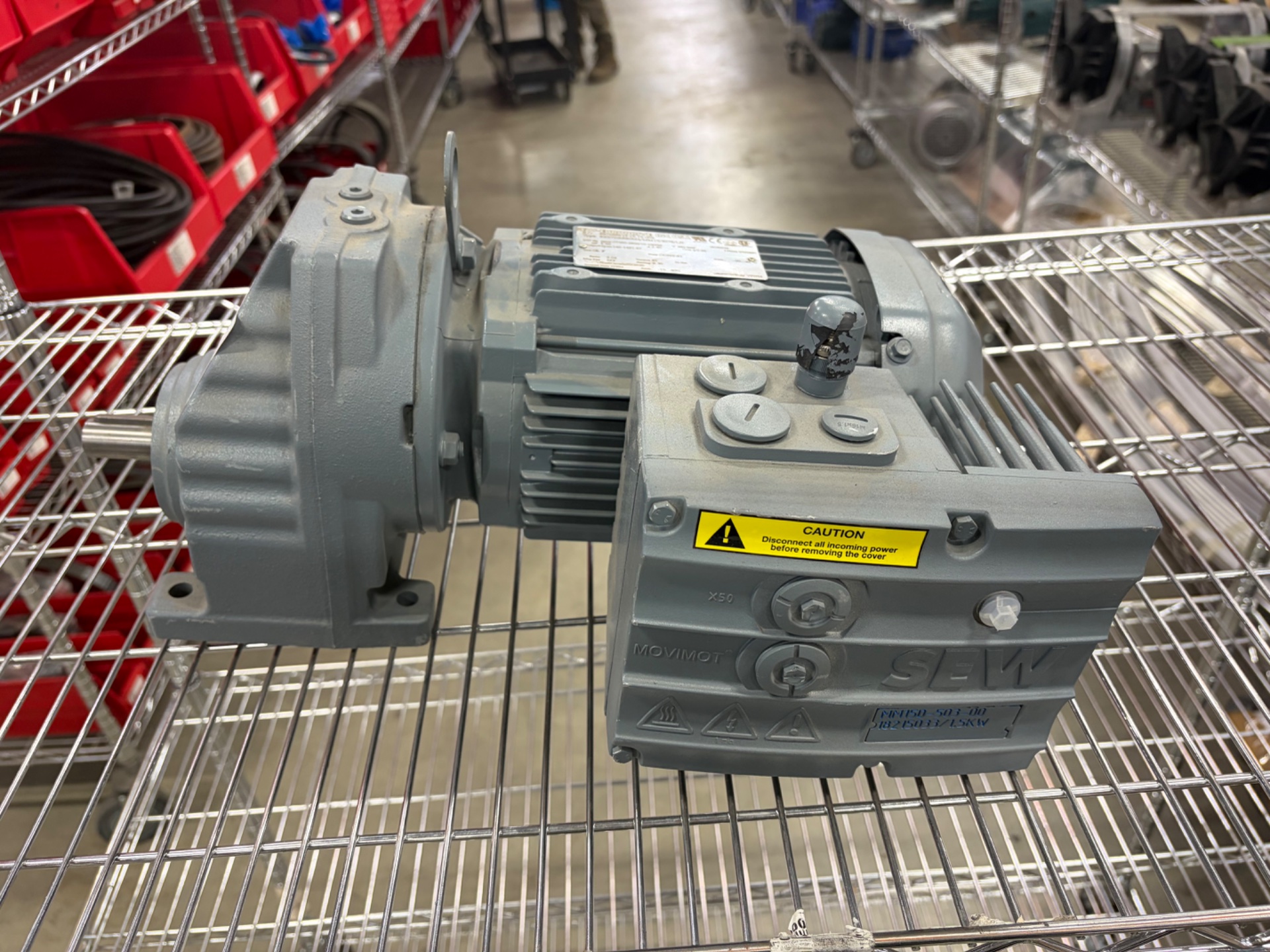 SEW-EURODRIVE RX57 DRE80M4/MM15/EI76/LN Gearmotor