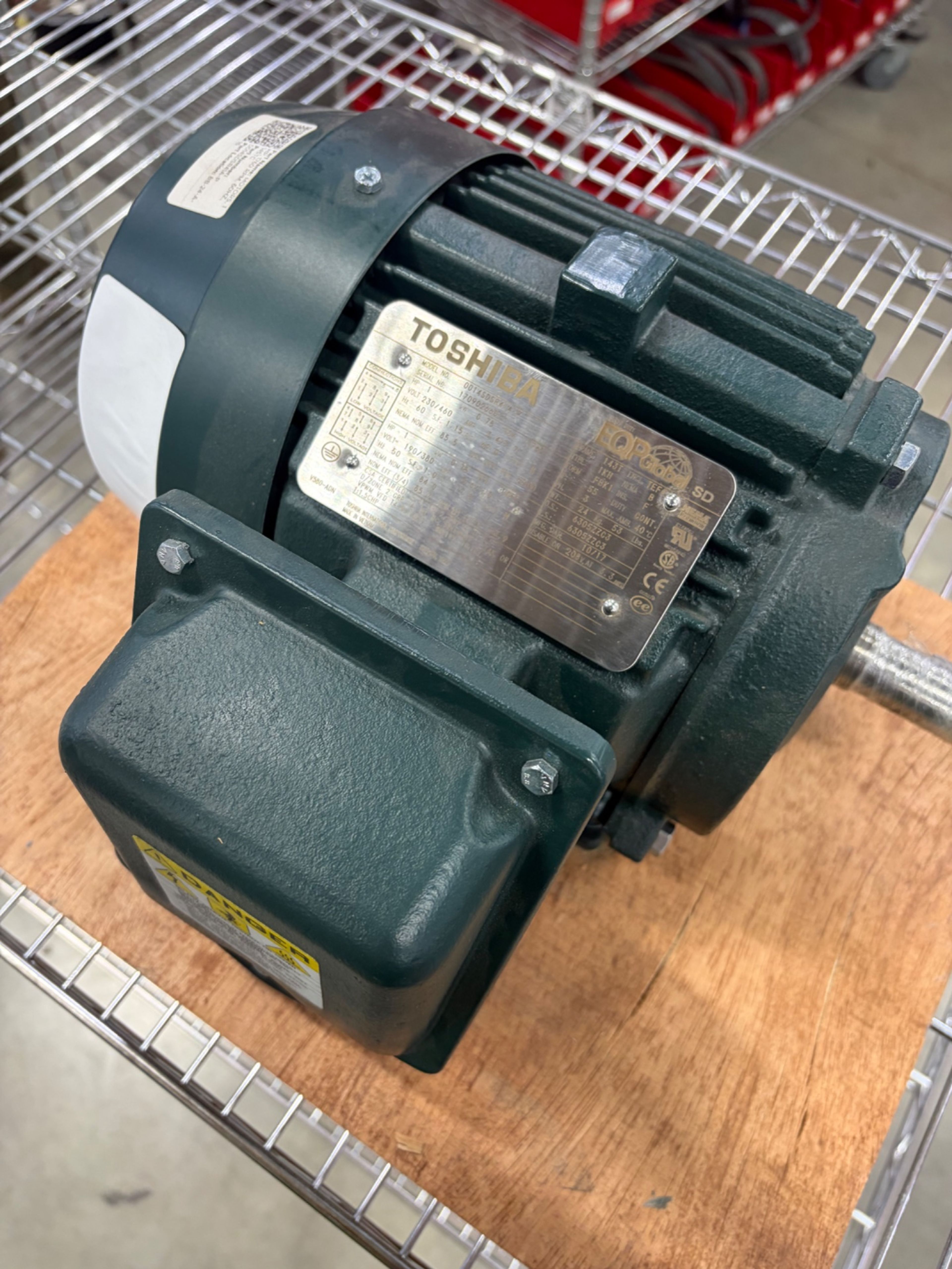 2017 Toshiba 0014SDSR41A-P 1 HP Motor - Document 3