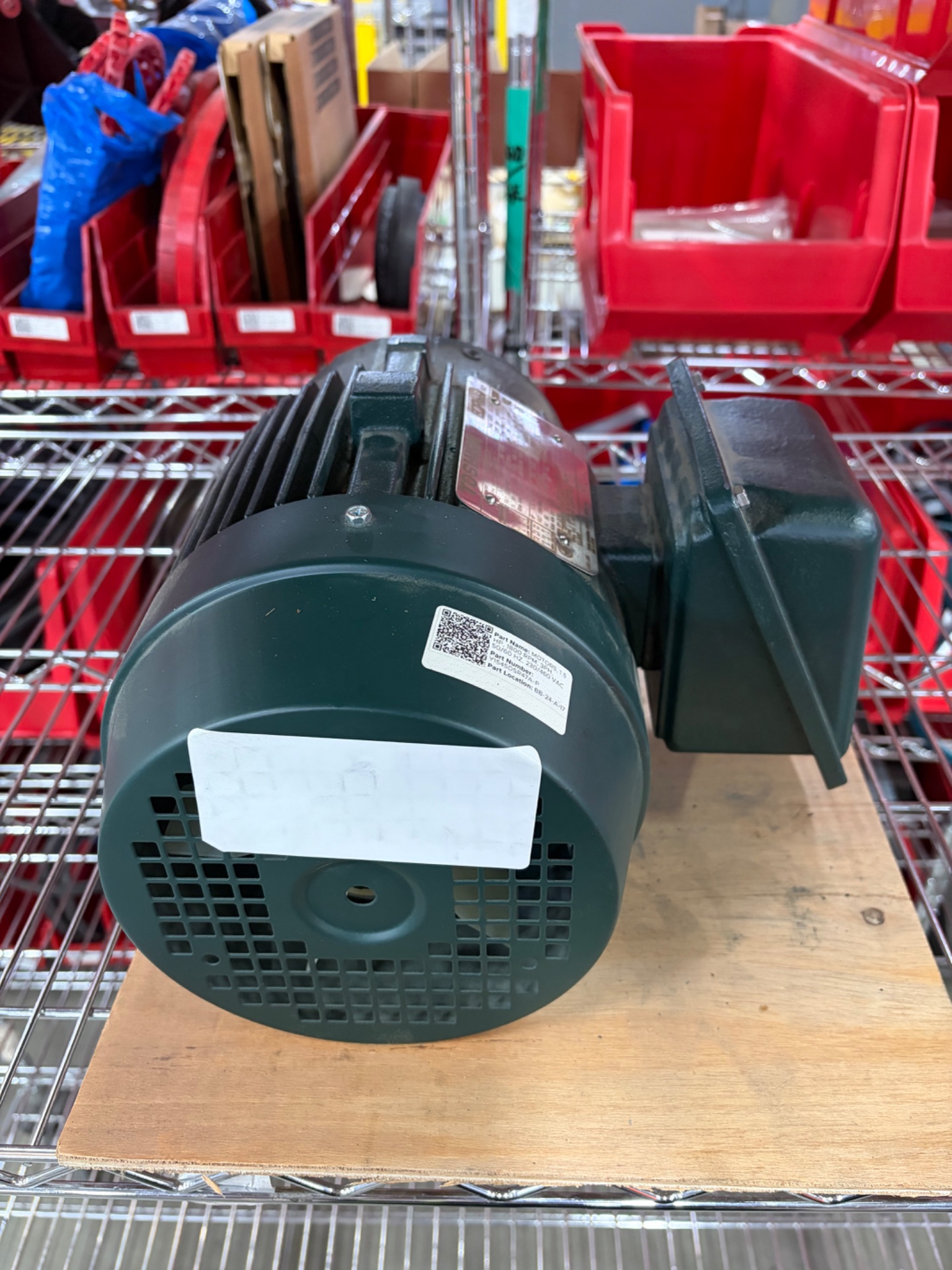 2018 Toshiba Y154SDSR47A-P 1.5 HP Motor
