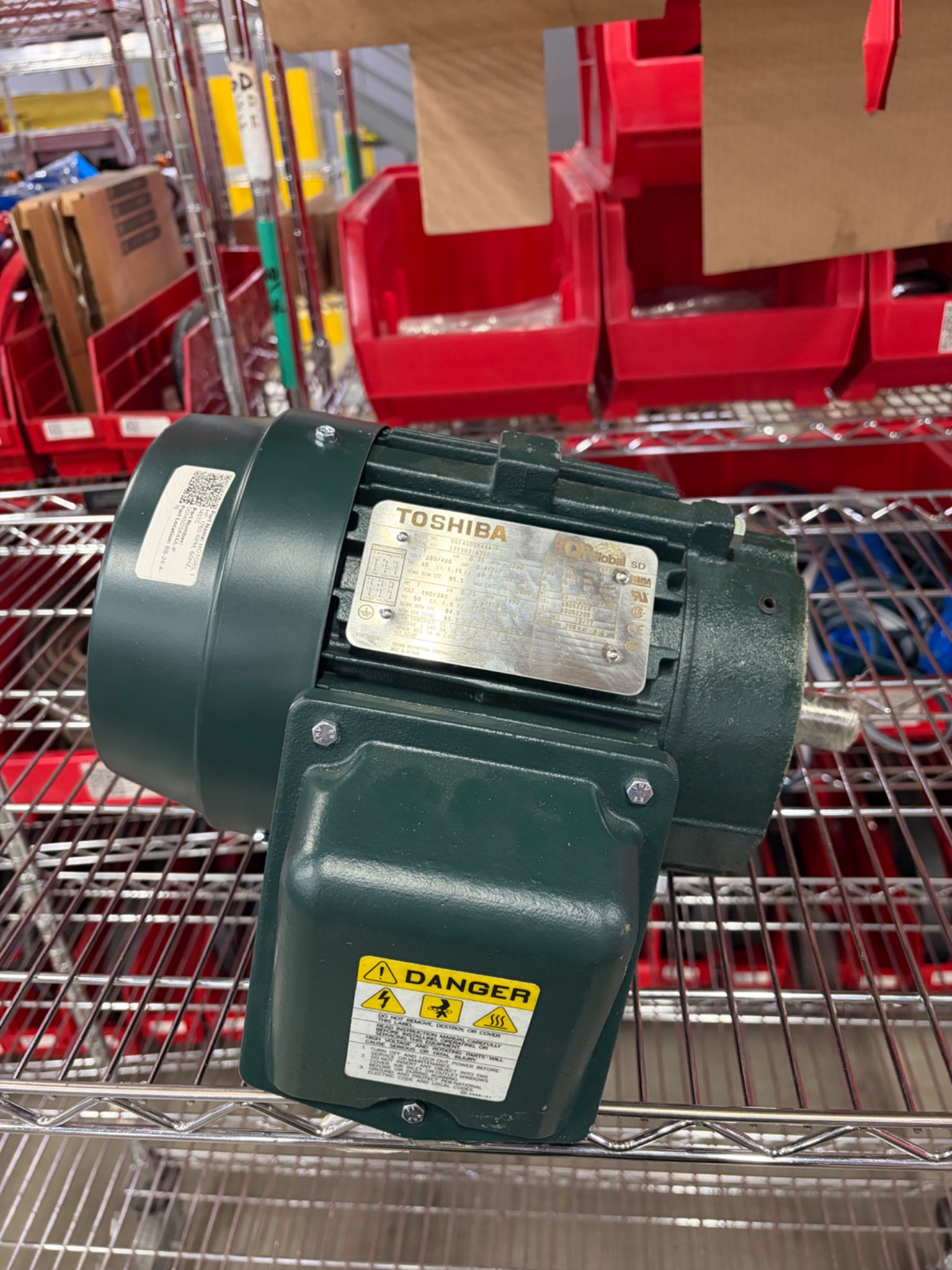 2017 Toshiba 0014SDSR44A-P 1 HP Motor - Document 2