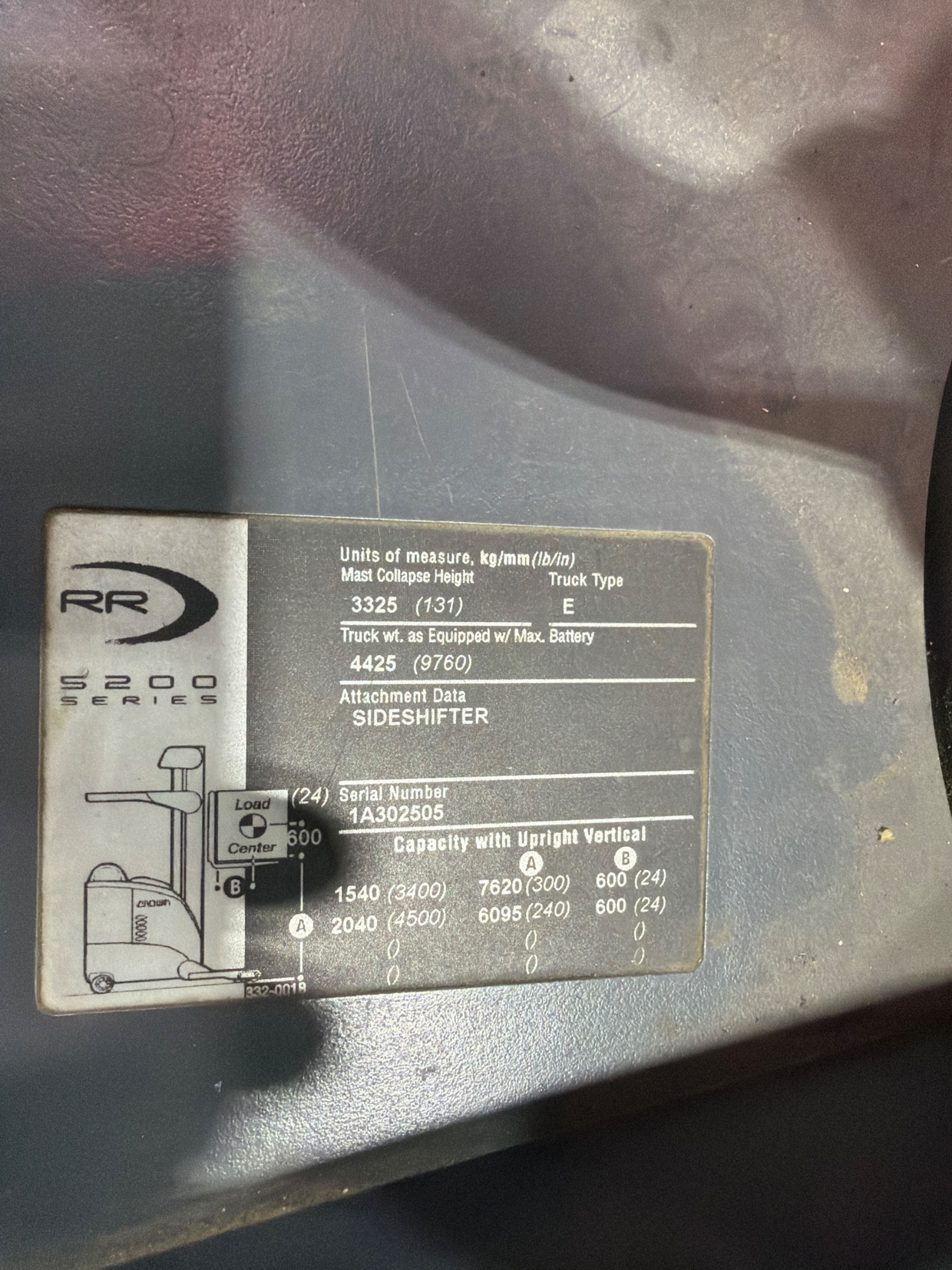 Crown RR5220-45 Reach Truck - Document 5
