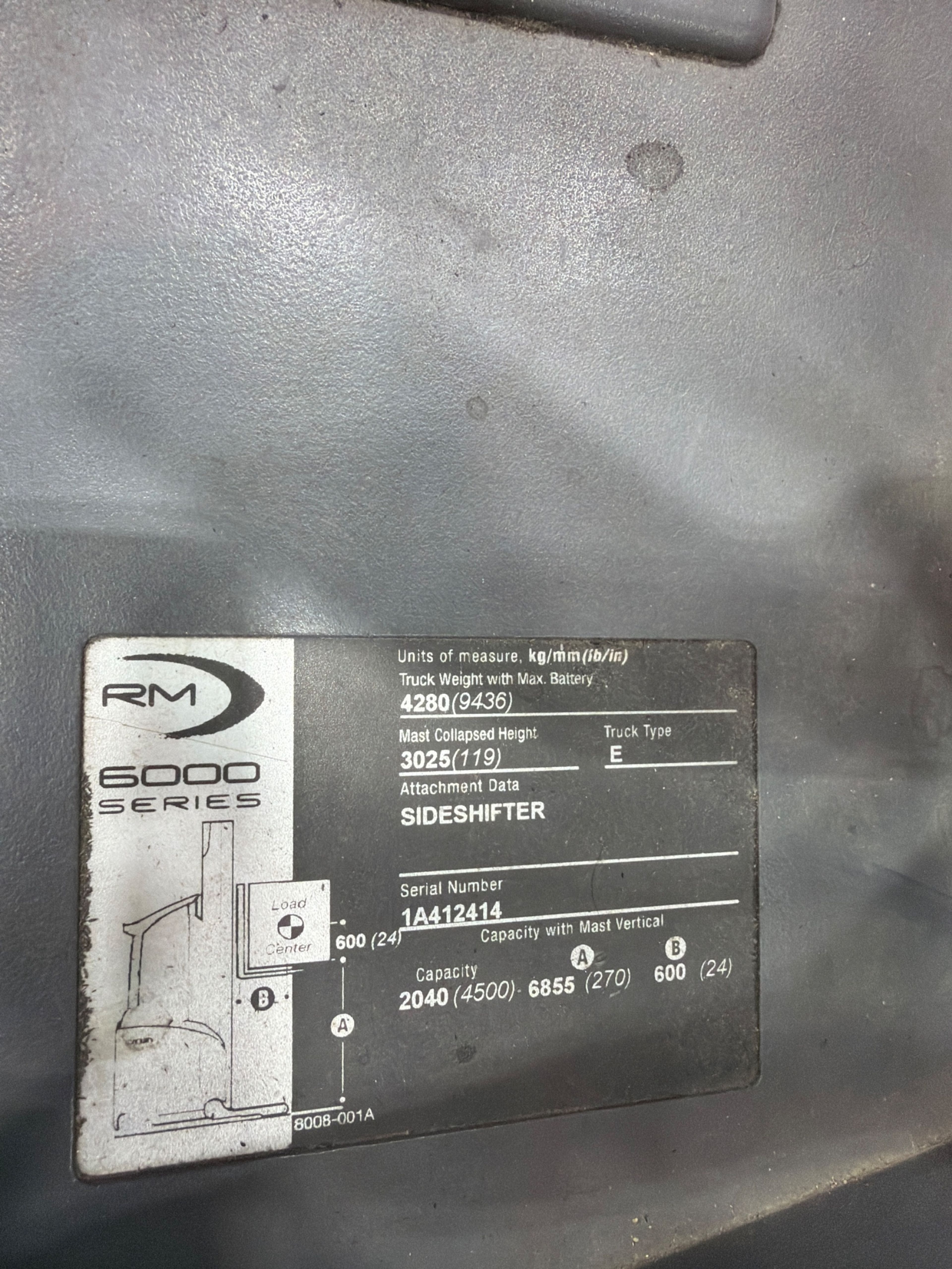 Crown RM6025-45 Reach Truck - Document 5