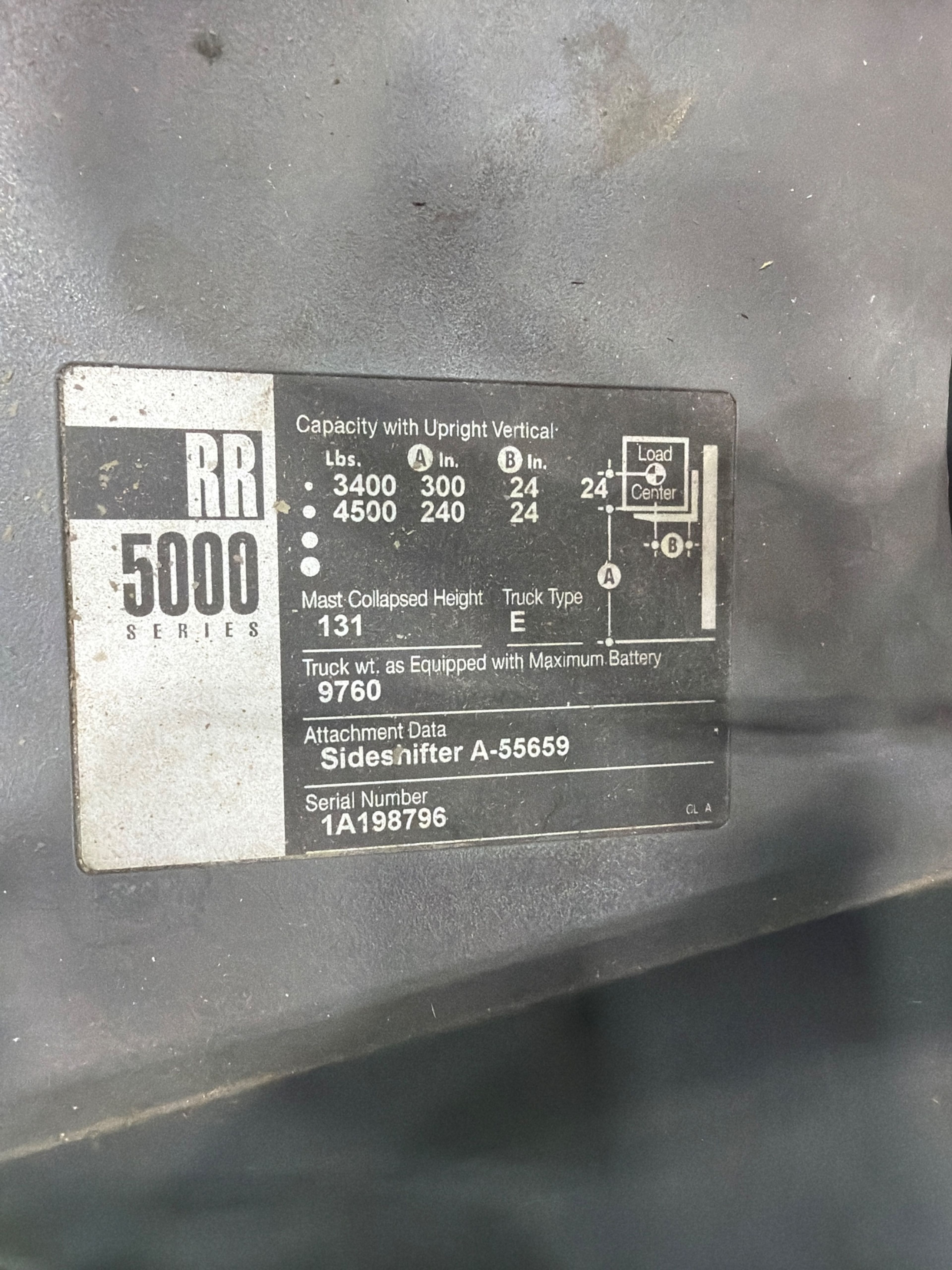 Crown RR5020-45 Reach Truck - Document 5