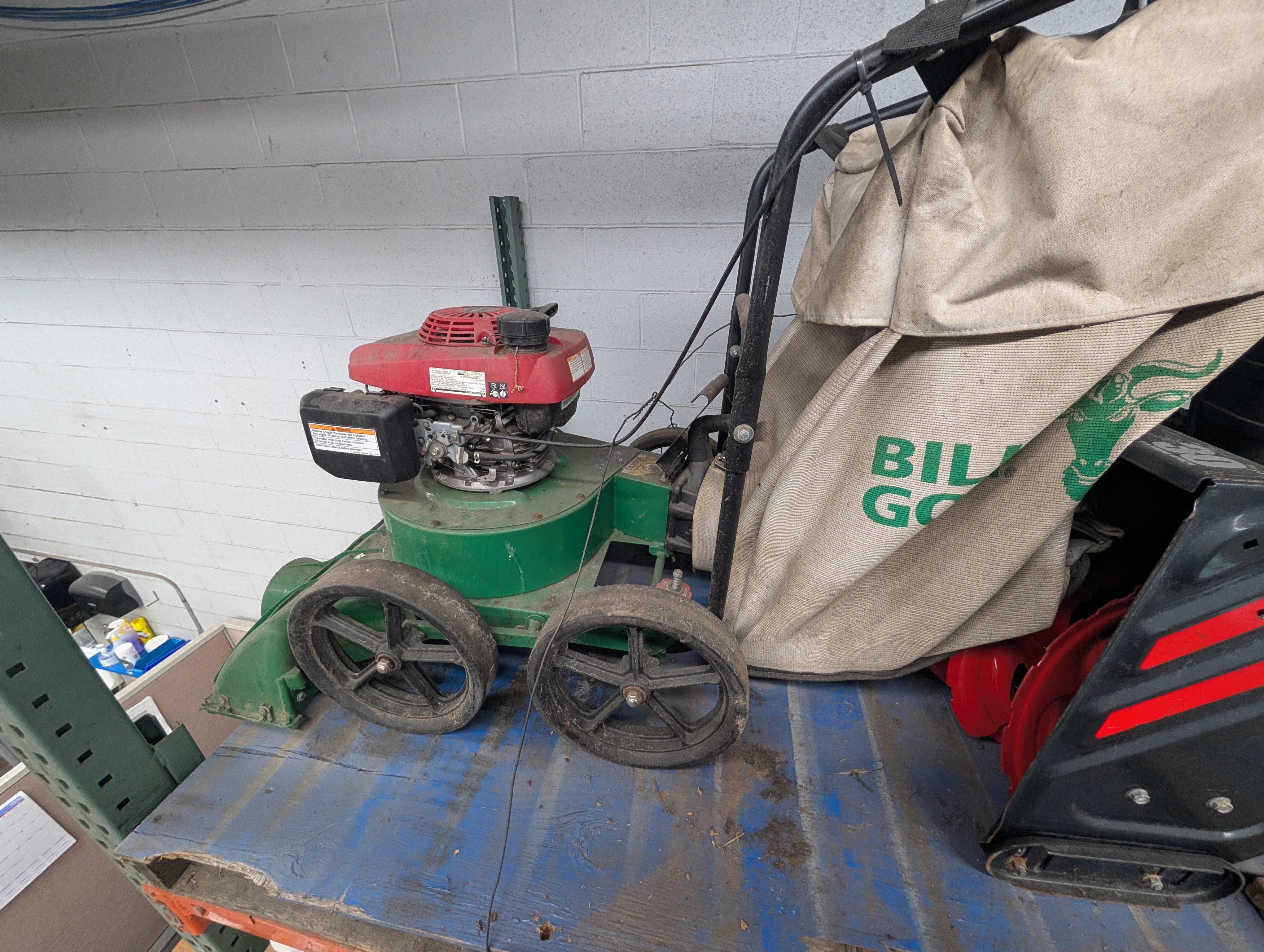 Billy Goat KV Walk-Behind Lawn Vacuum