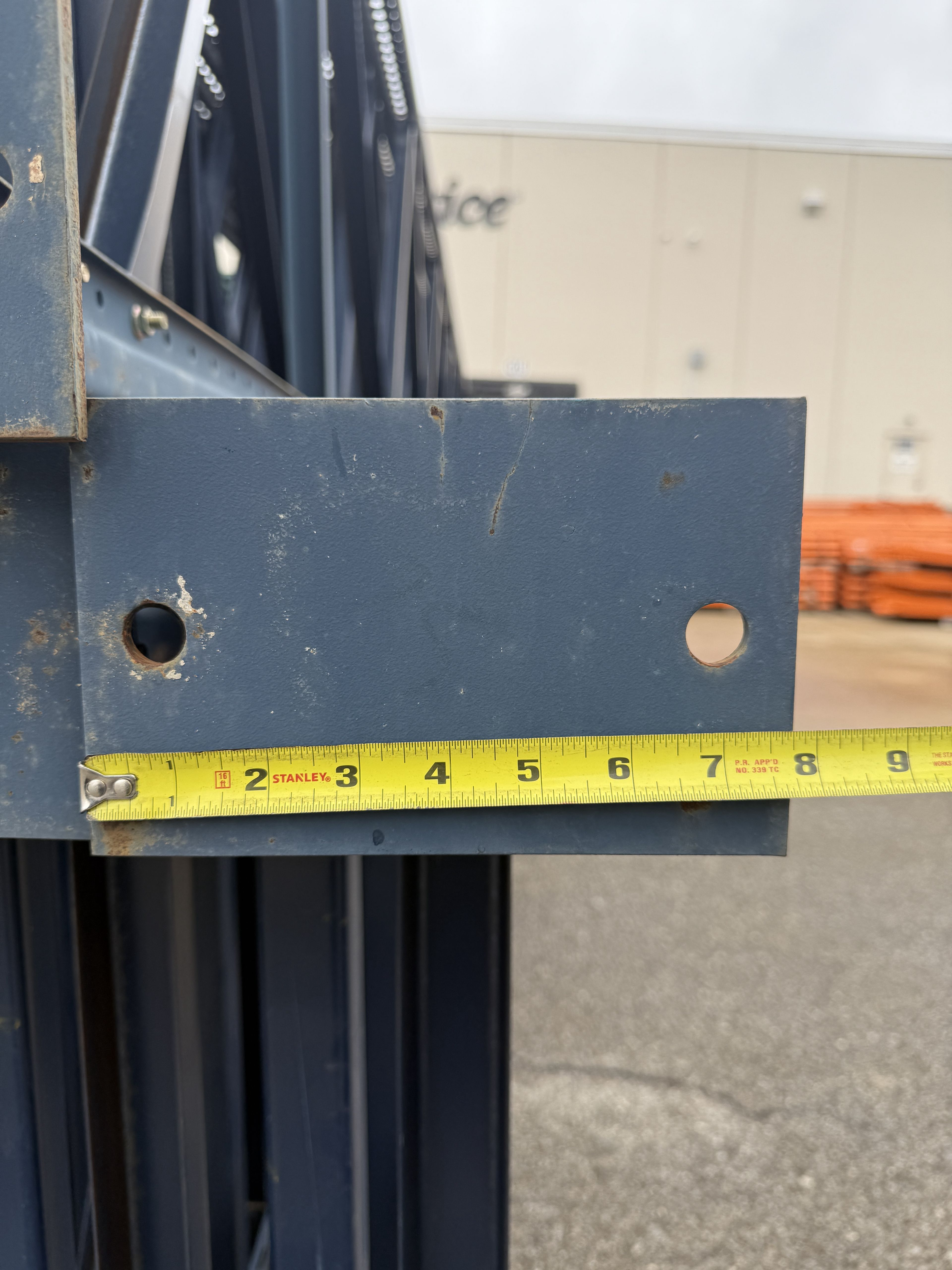 Upright Frame - 42" x 27' - Teardrop - Document 9