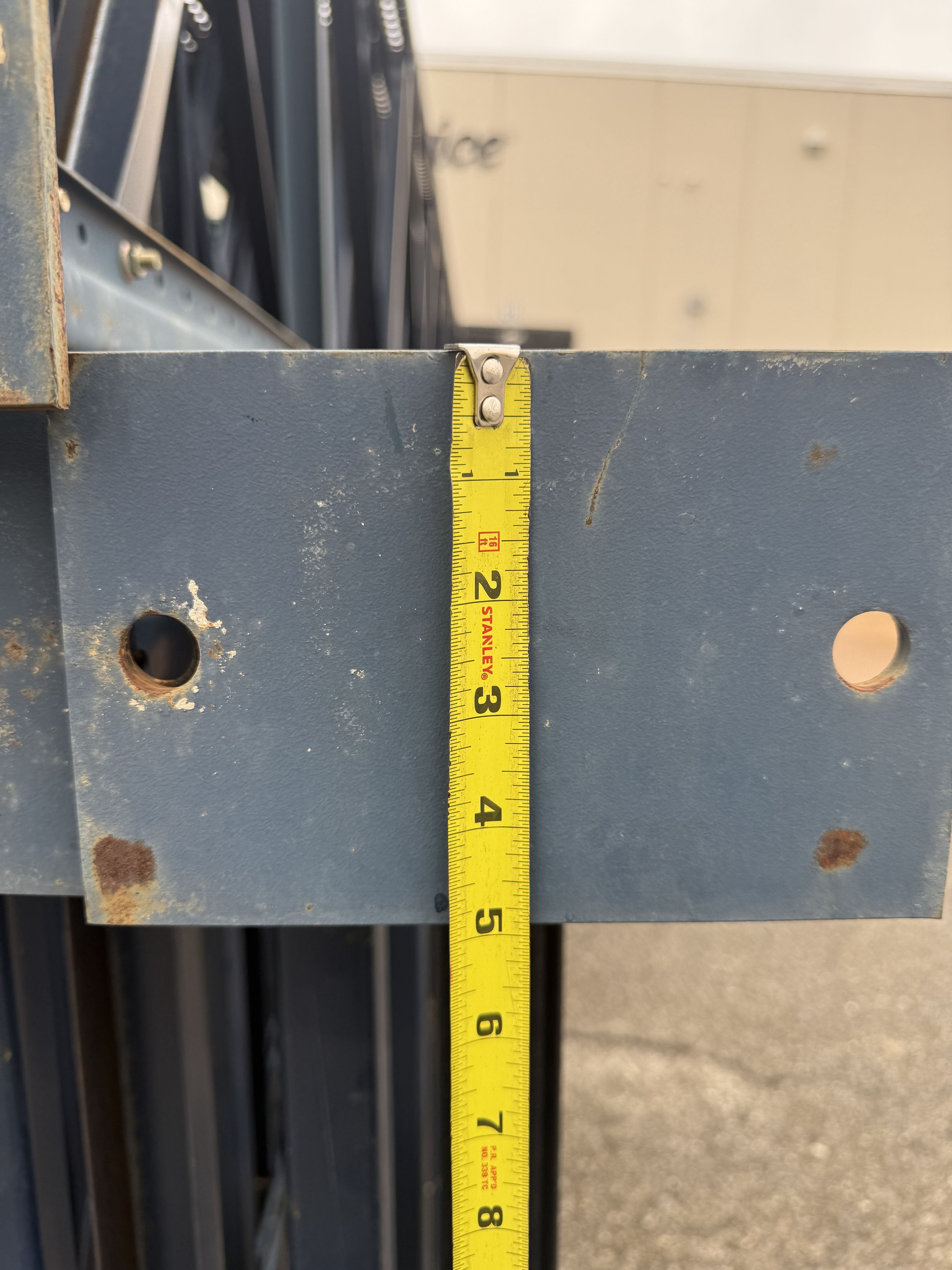 Upright Frame - 42" x 27' - Teardrop - Document 4