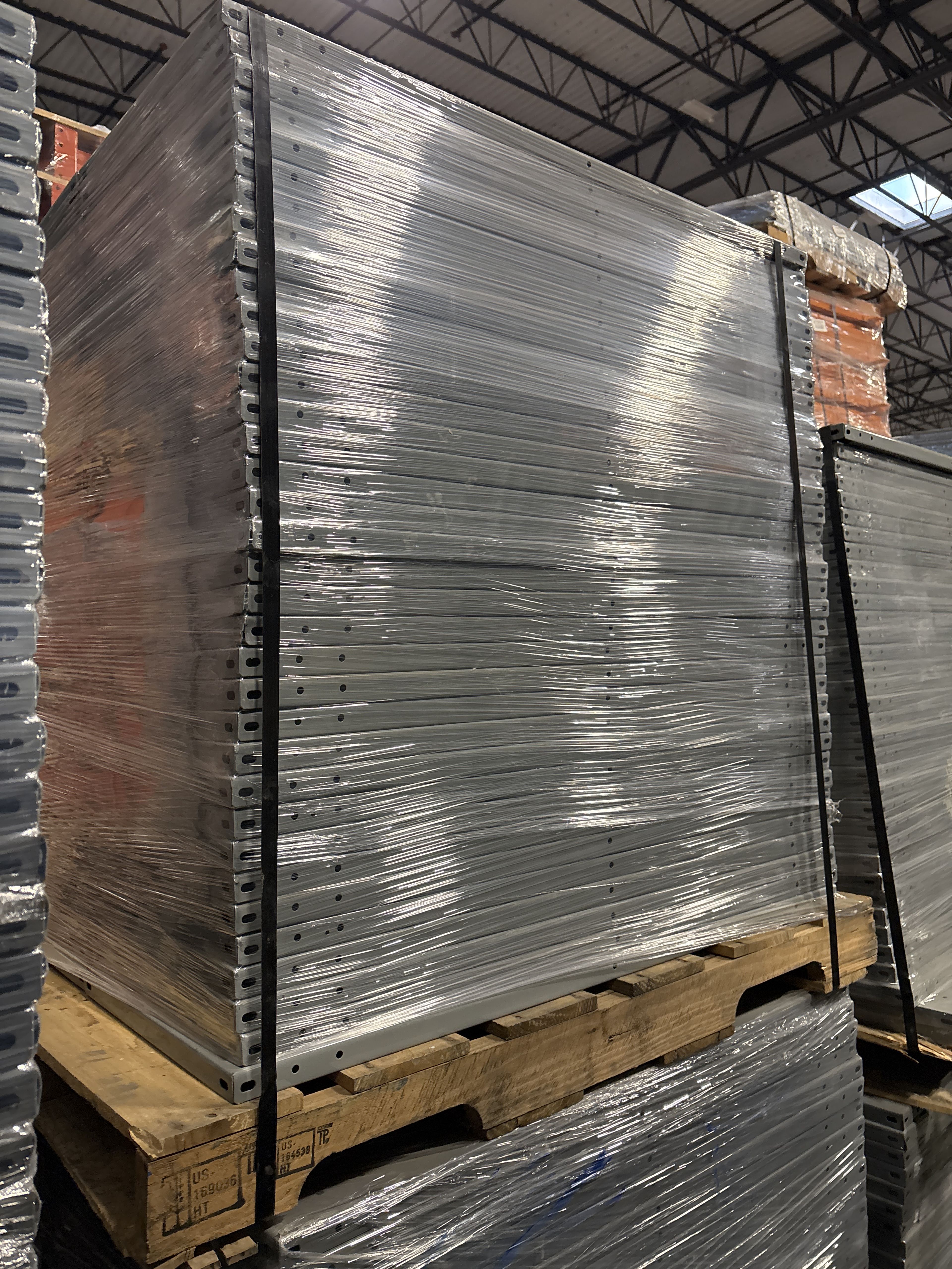 Riveted Shelving - 18" x 48" x - Document 5