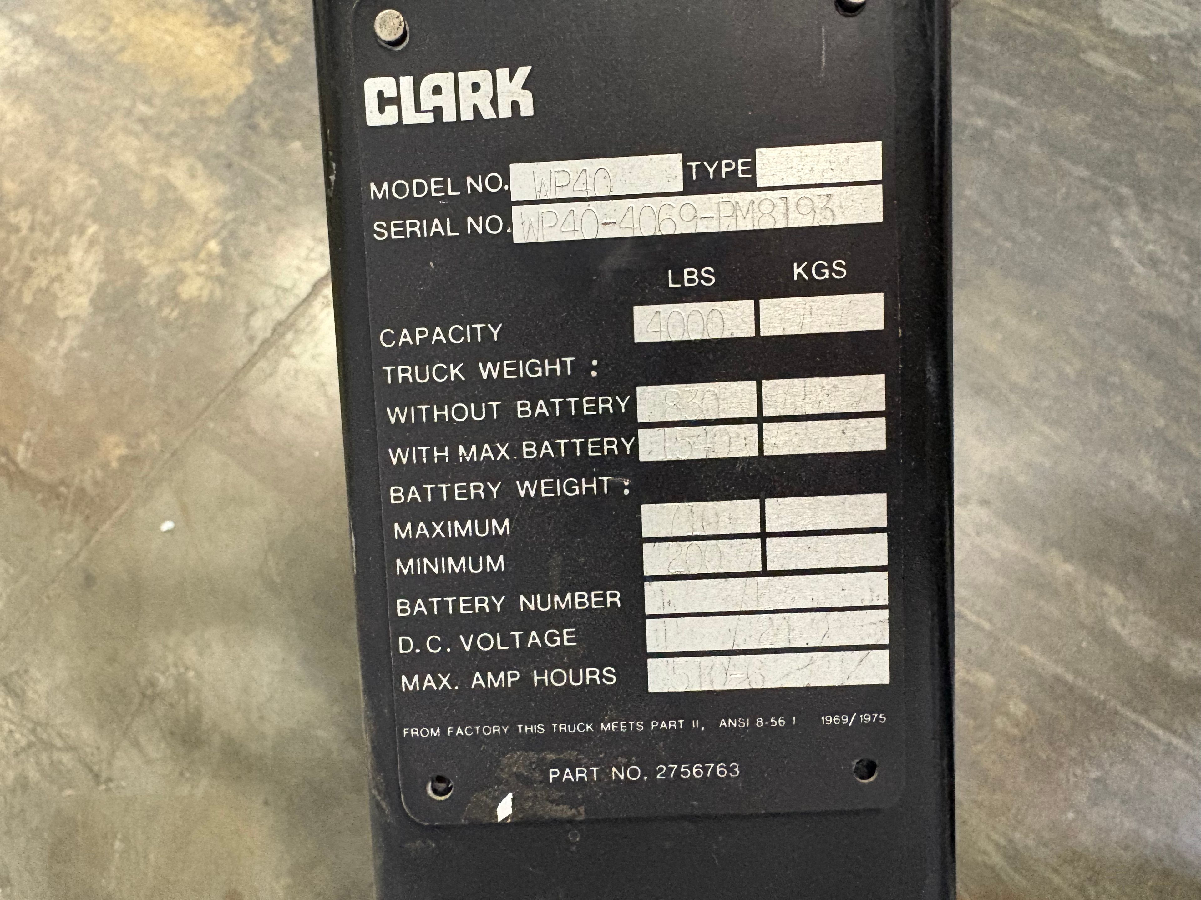 Clarke - Electric Pallet Jack - Built-in Charger - Document 3