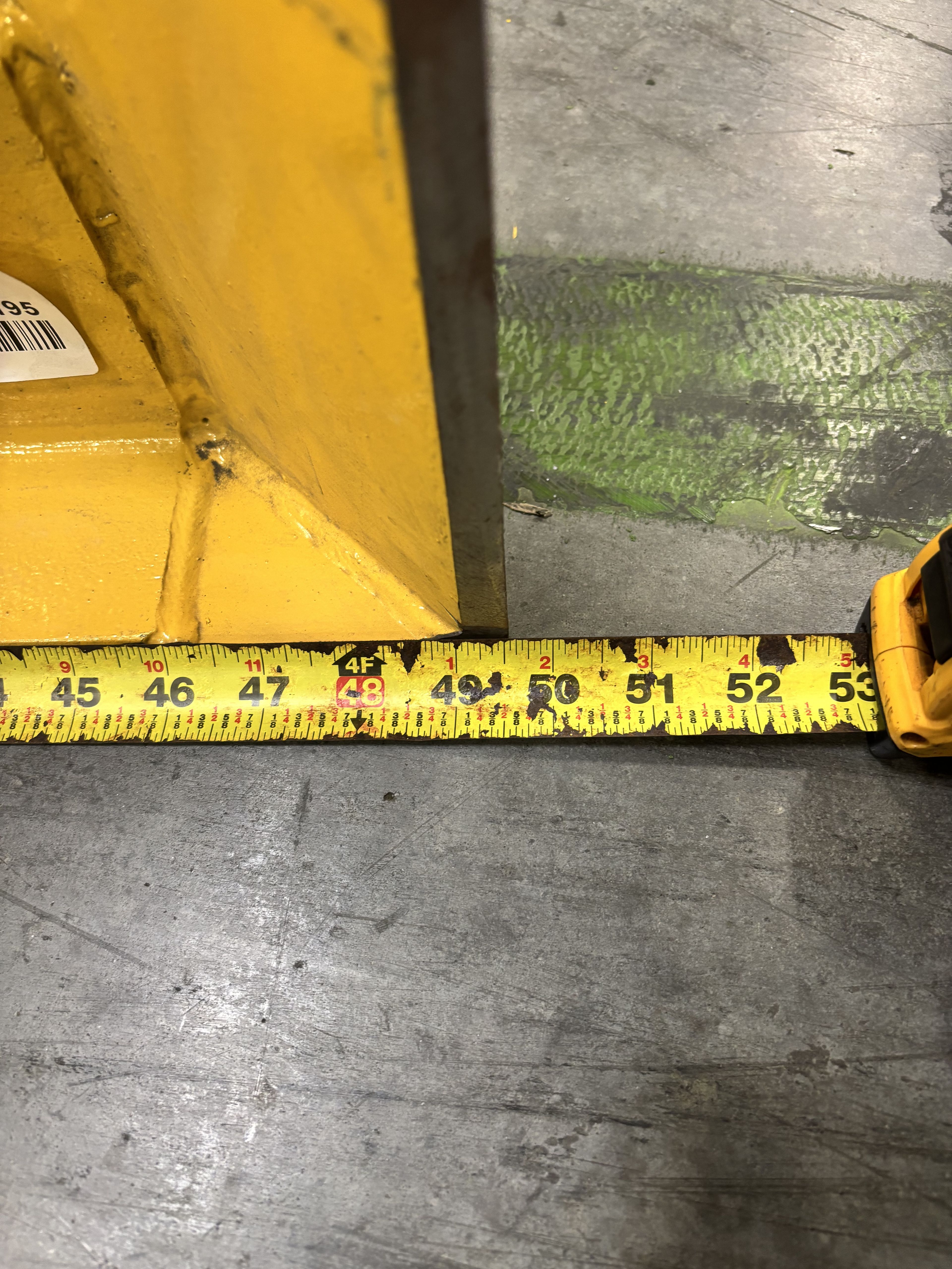 End of Aisle Guard - 46" - Left - Document 6