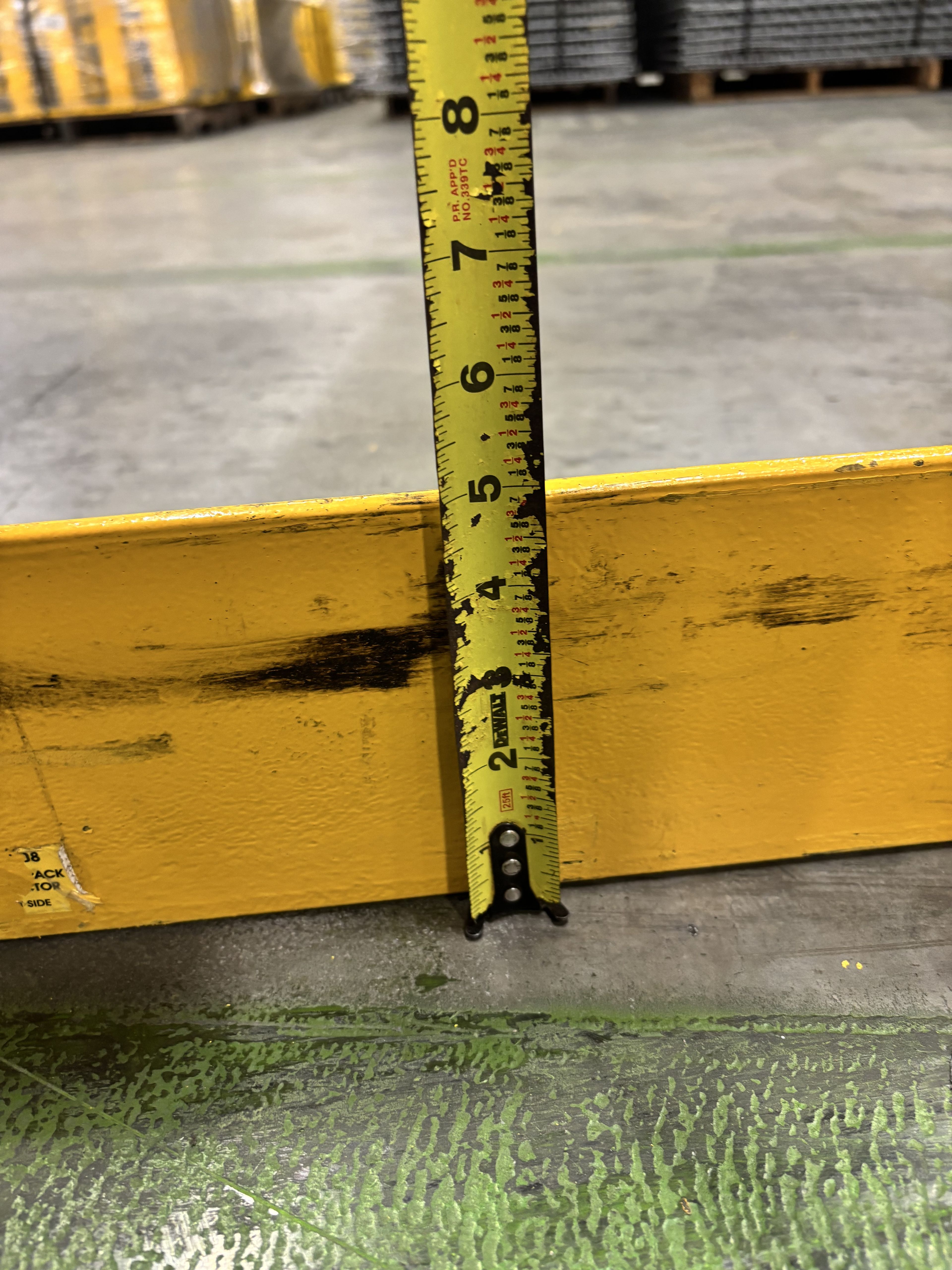 End of Aisle Guard - 46" - Left - Document 7