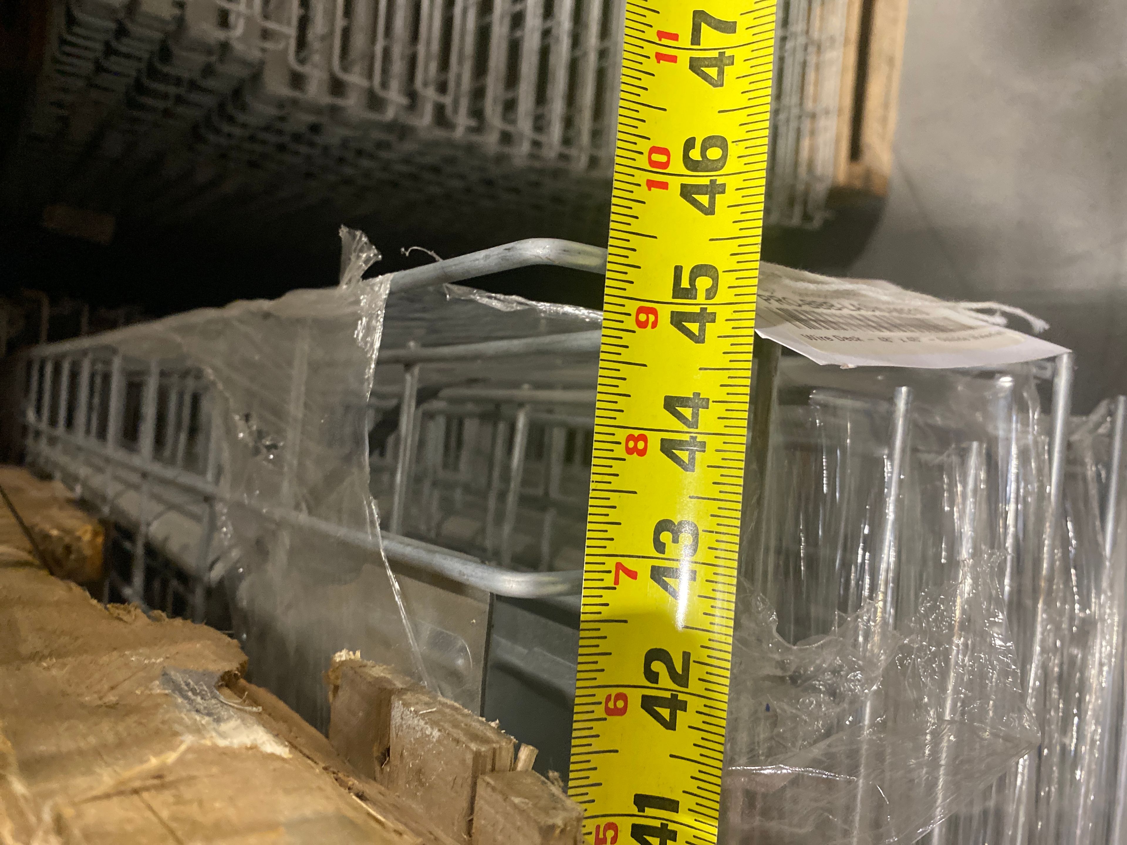 Wire Deck - 48" x 46" - Flared Outside Waterfall - Document 6