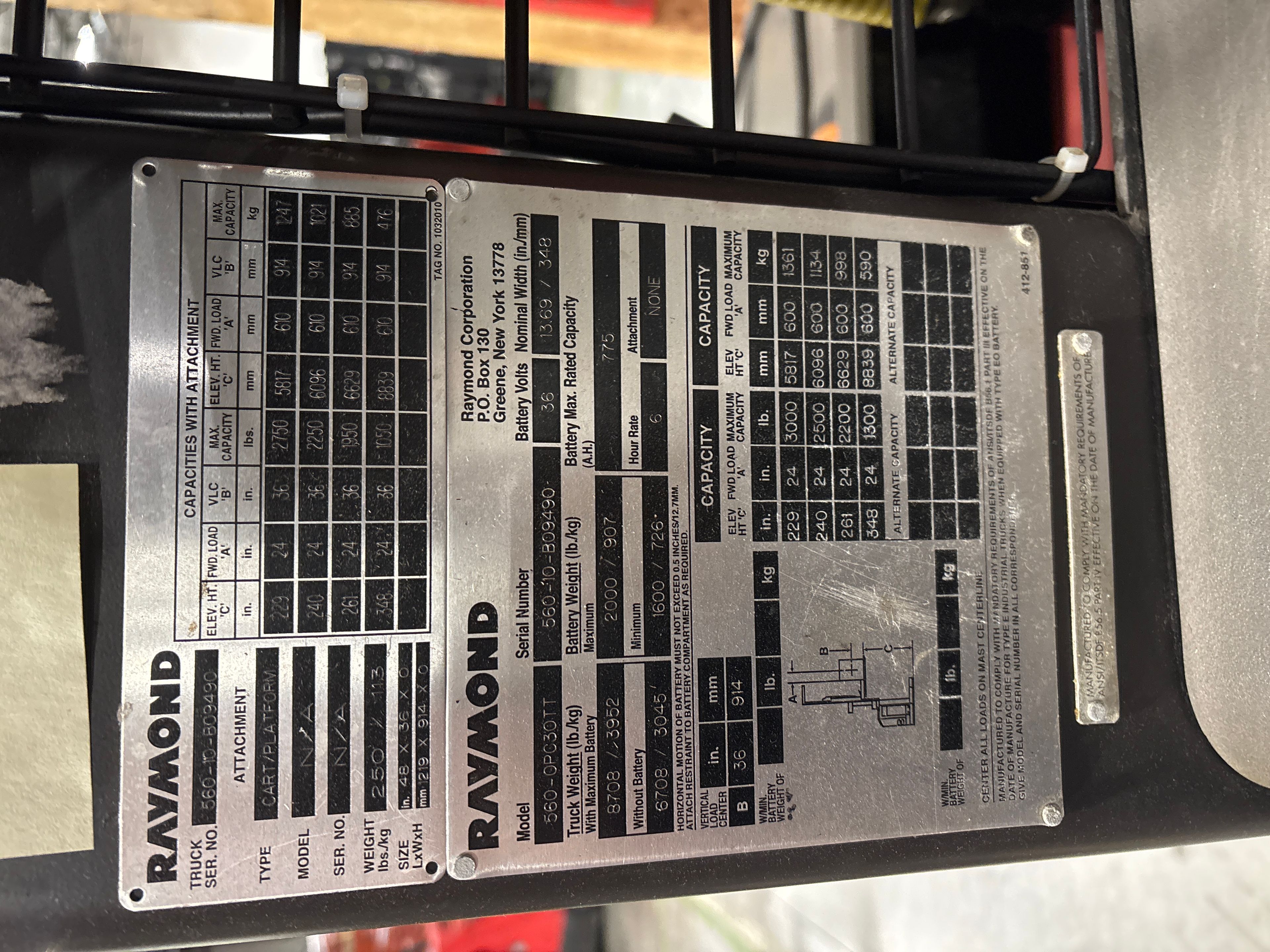 Raymond Order Picker - Wire Guided - Document 7