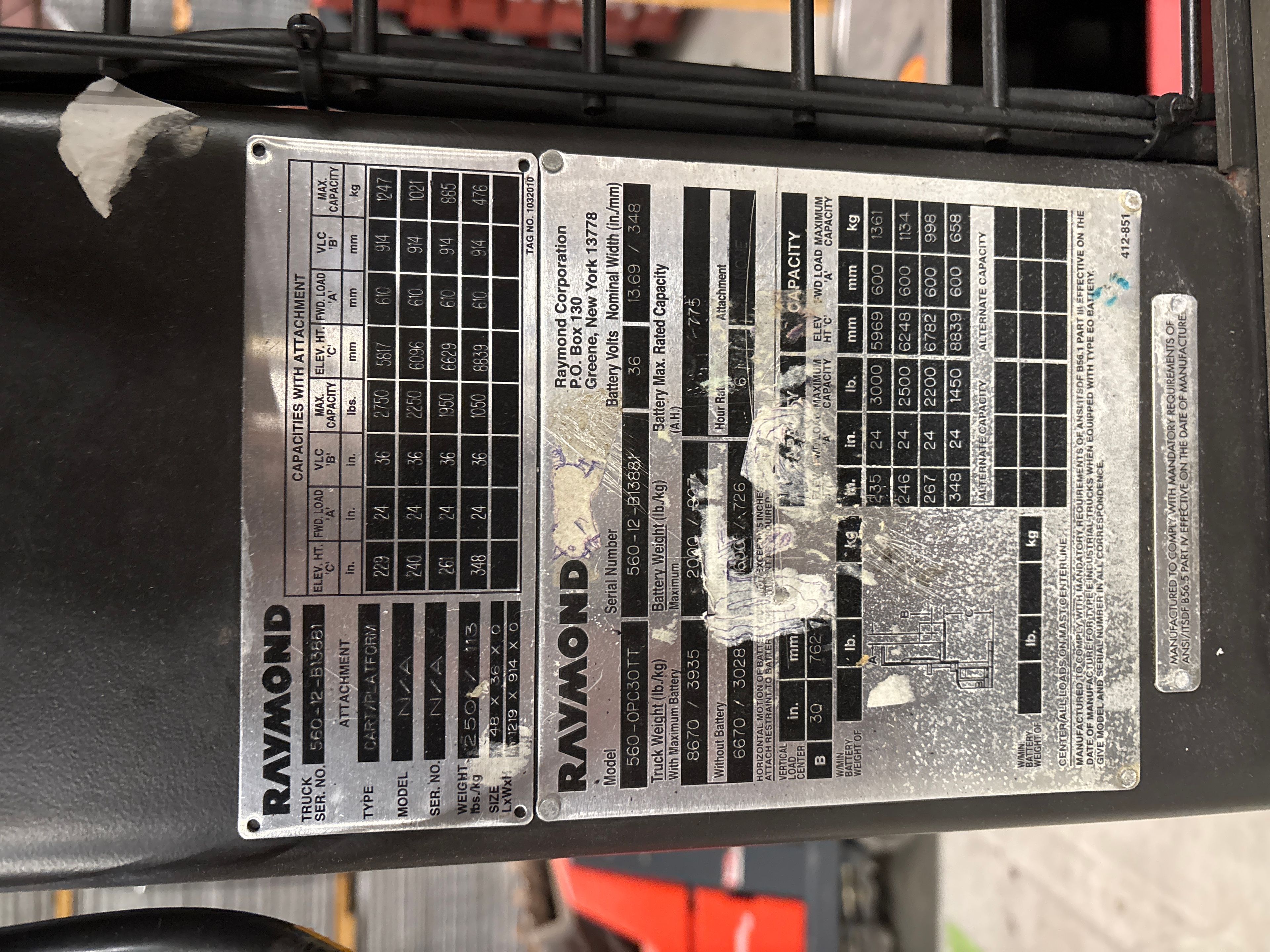 Raymond Order Picker - Wire Guided - Document 8