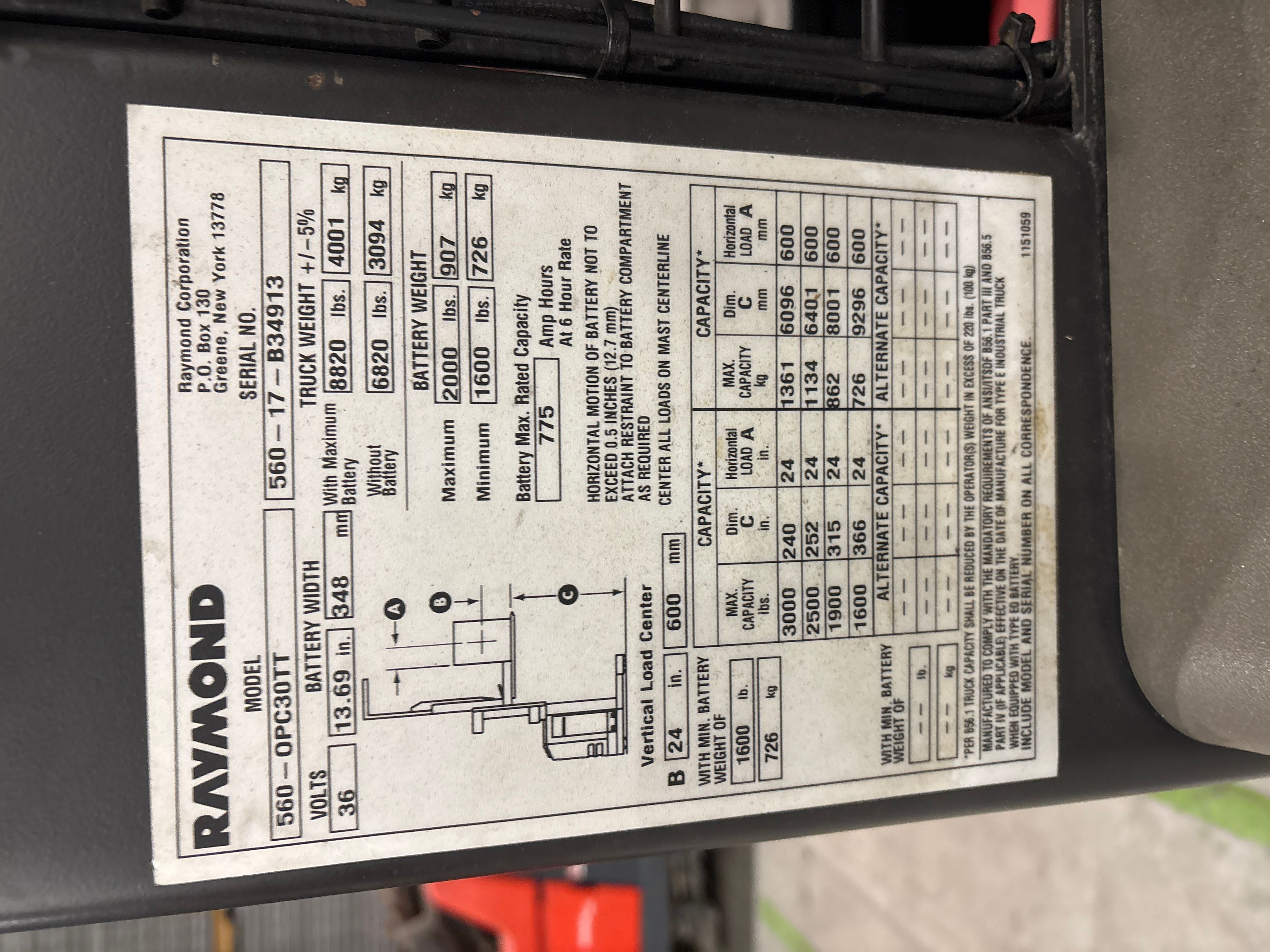 Raymond Order Picker - Wire Guided - Document 6