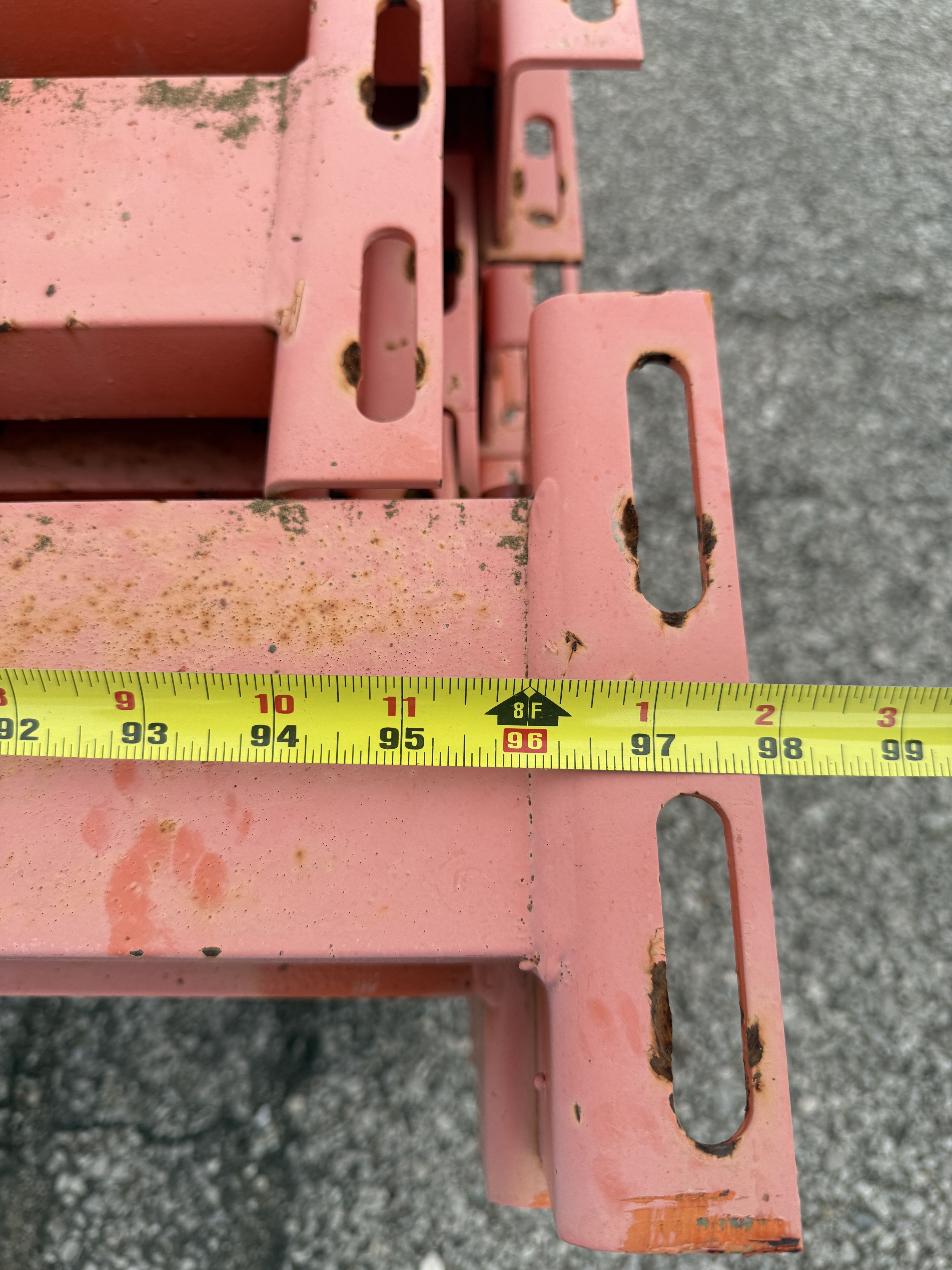 Beam - 96" x 4" - Middle Adjust - Document 8