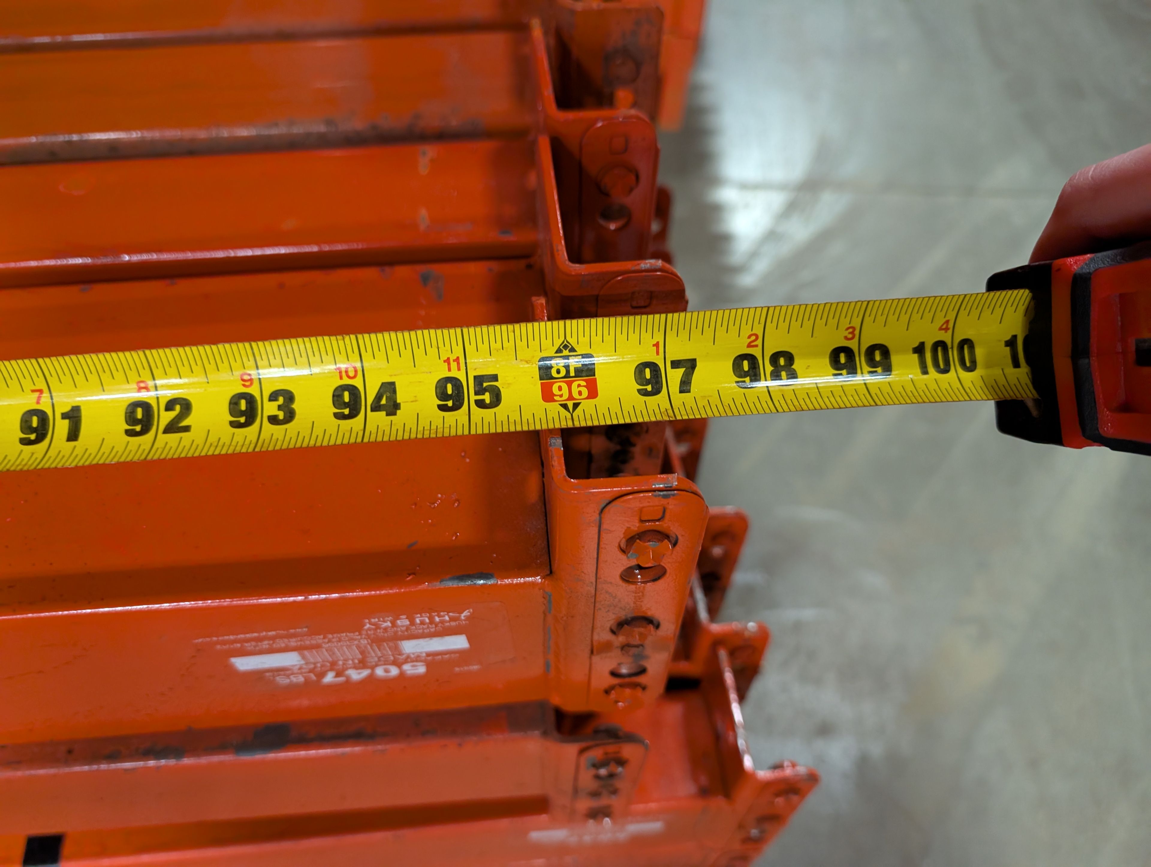 Beam - 96" x 4" - Teardrop - Document 4