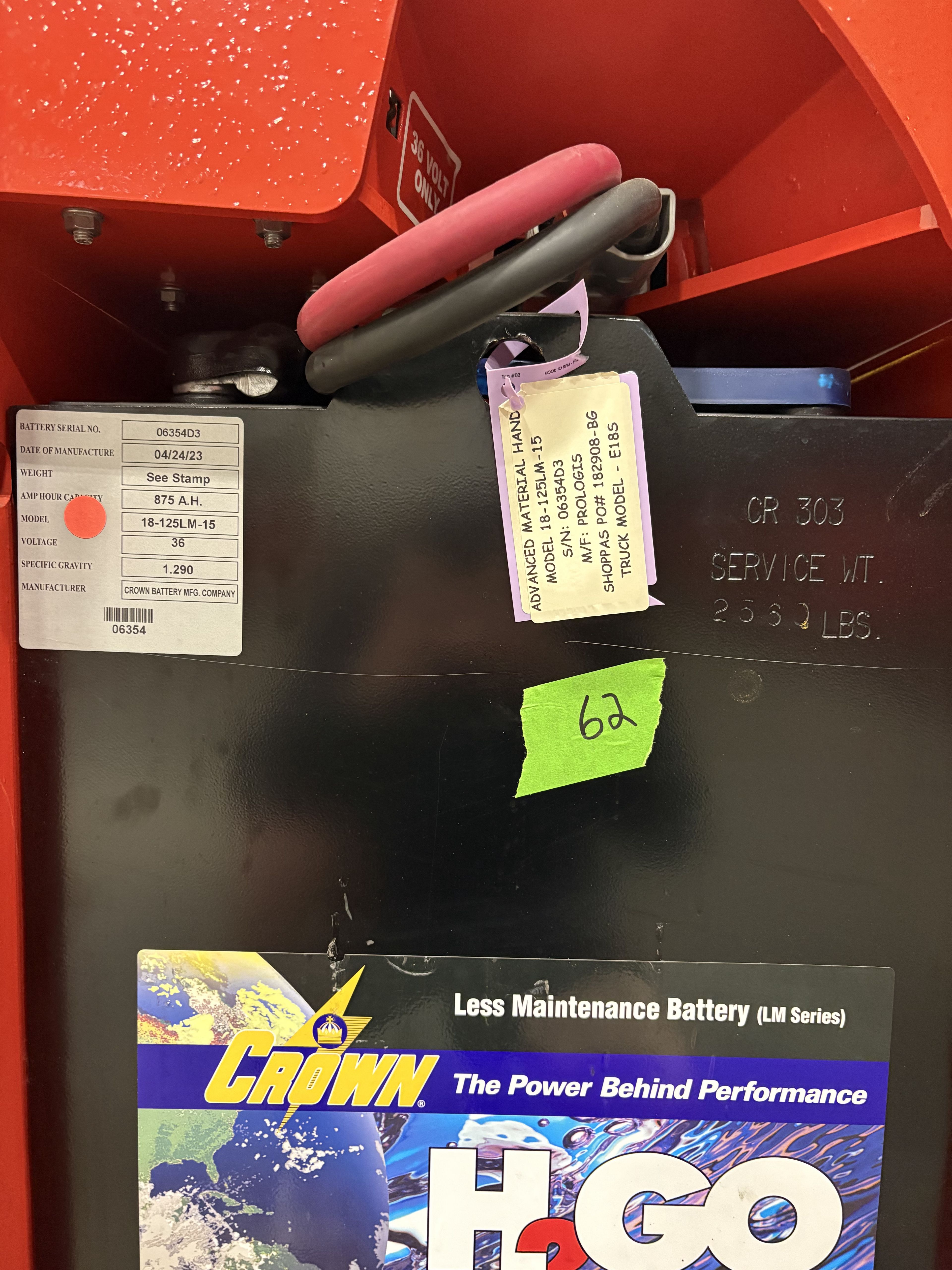 Linde E18S Forklift - Document 5