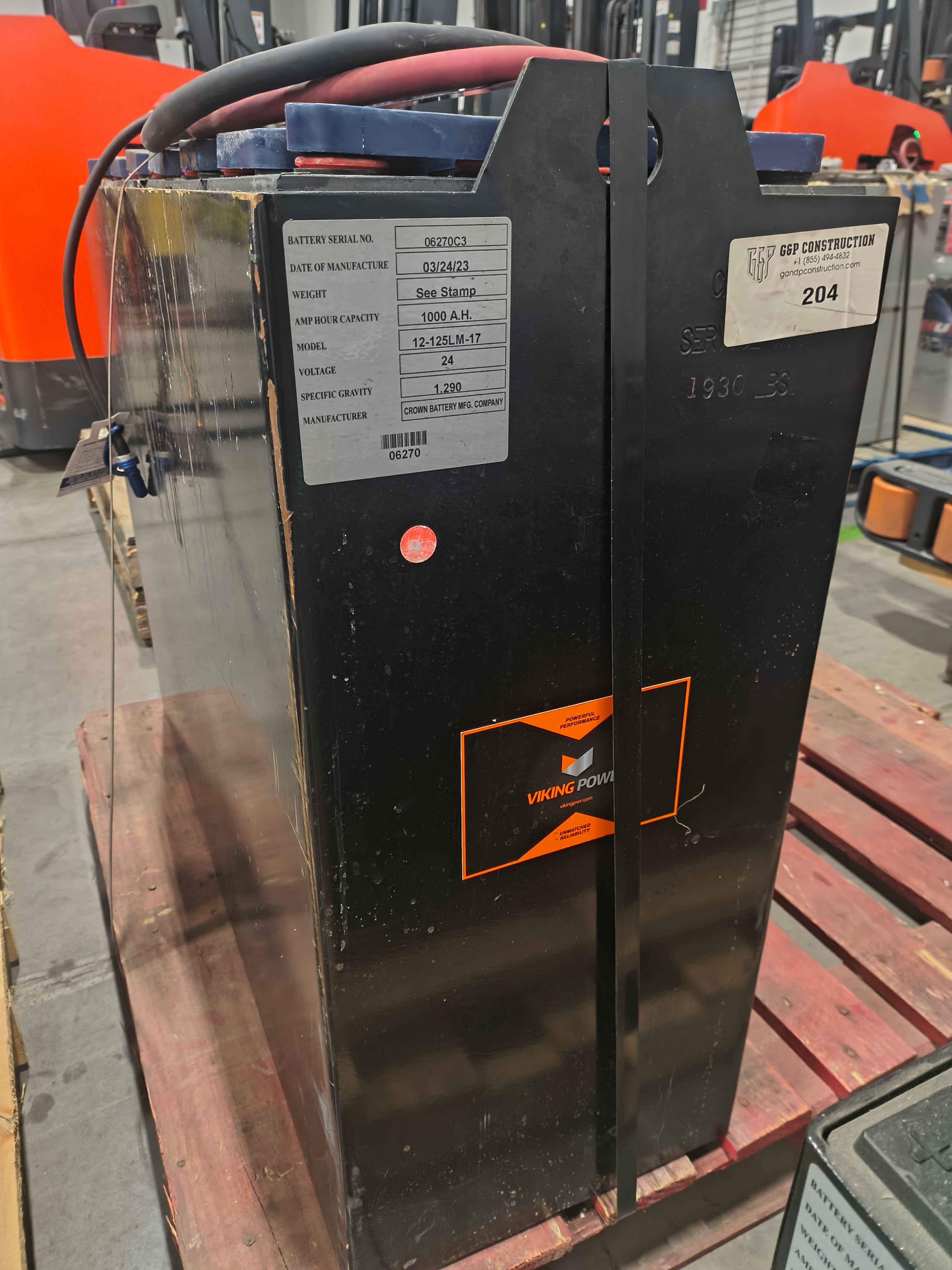 24 Volt Crown Battery - Document 1