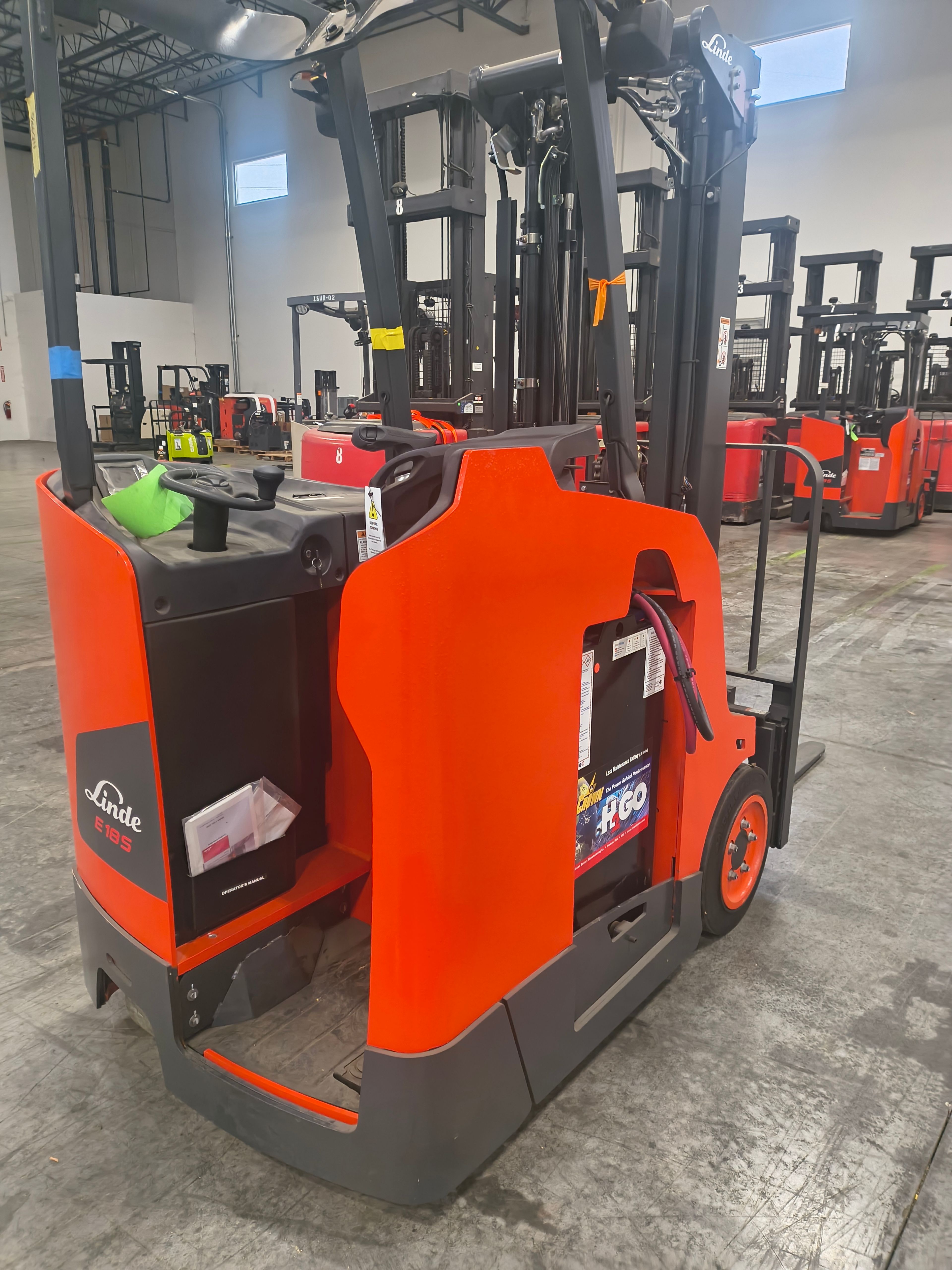 Linde E18S Forklift - Document 1