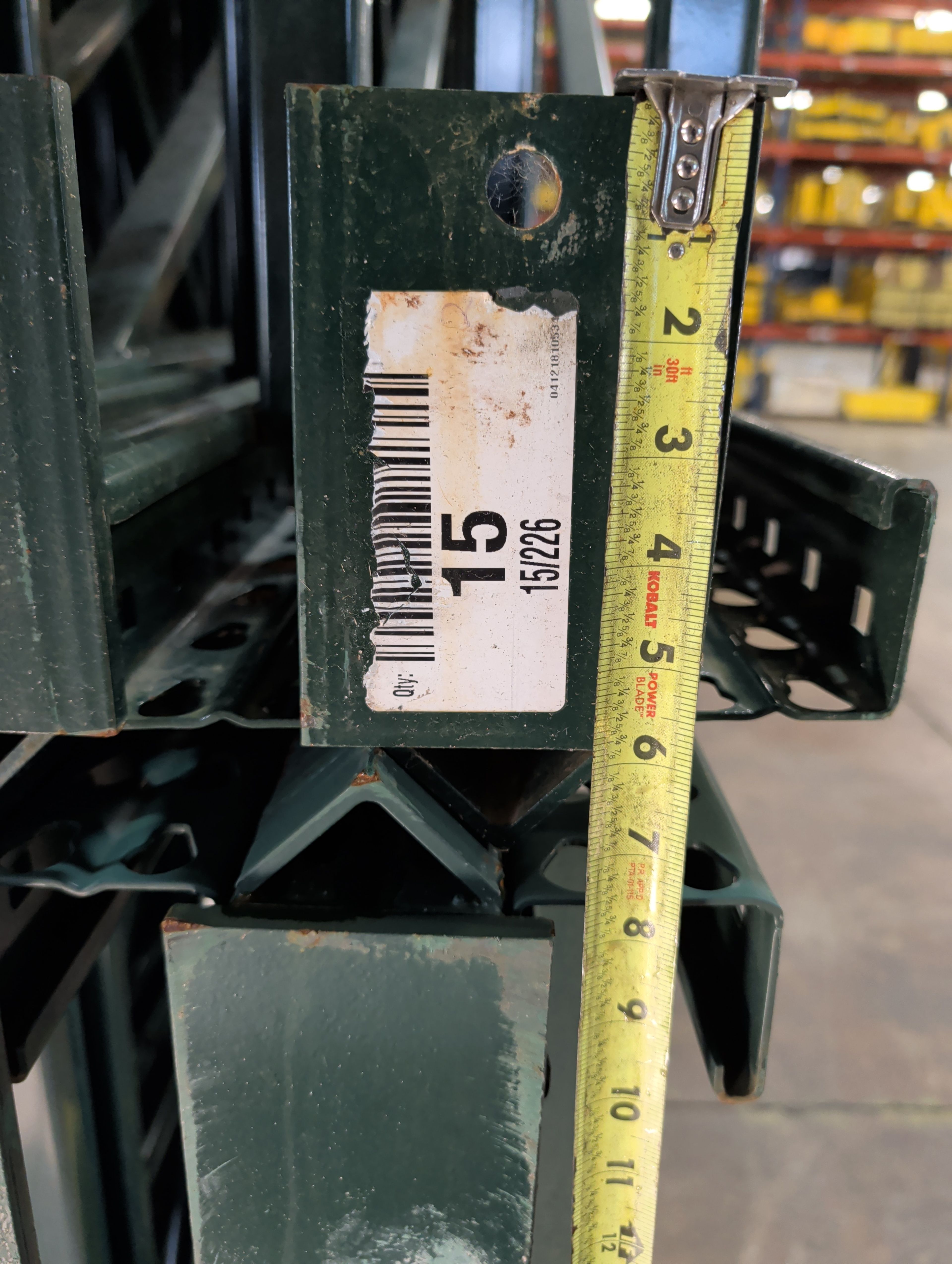 Upright Frame - 42" x 34' 3" - Teardrop - Document 5