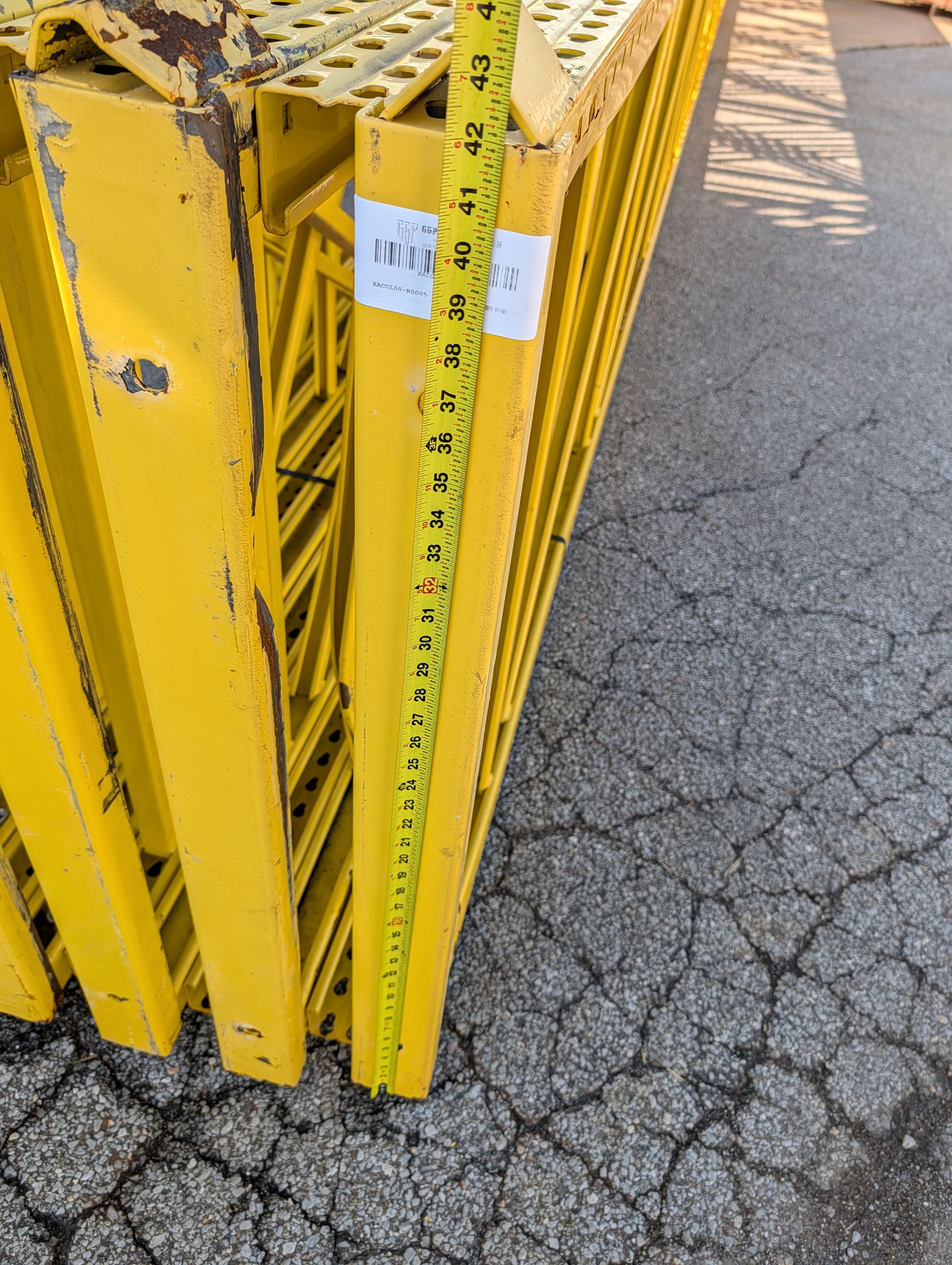 Upright Frame - 42" x 34' - Teardrop - Document 5